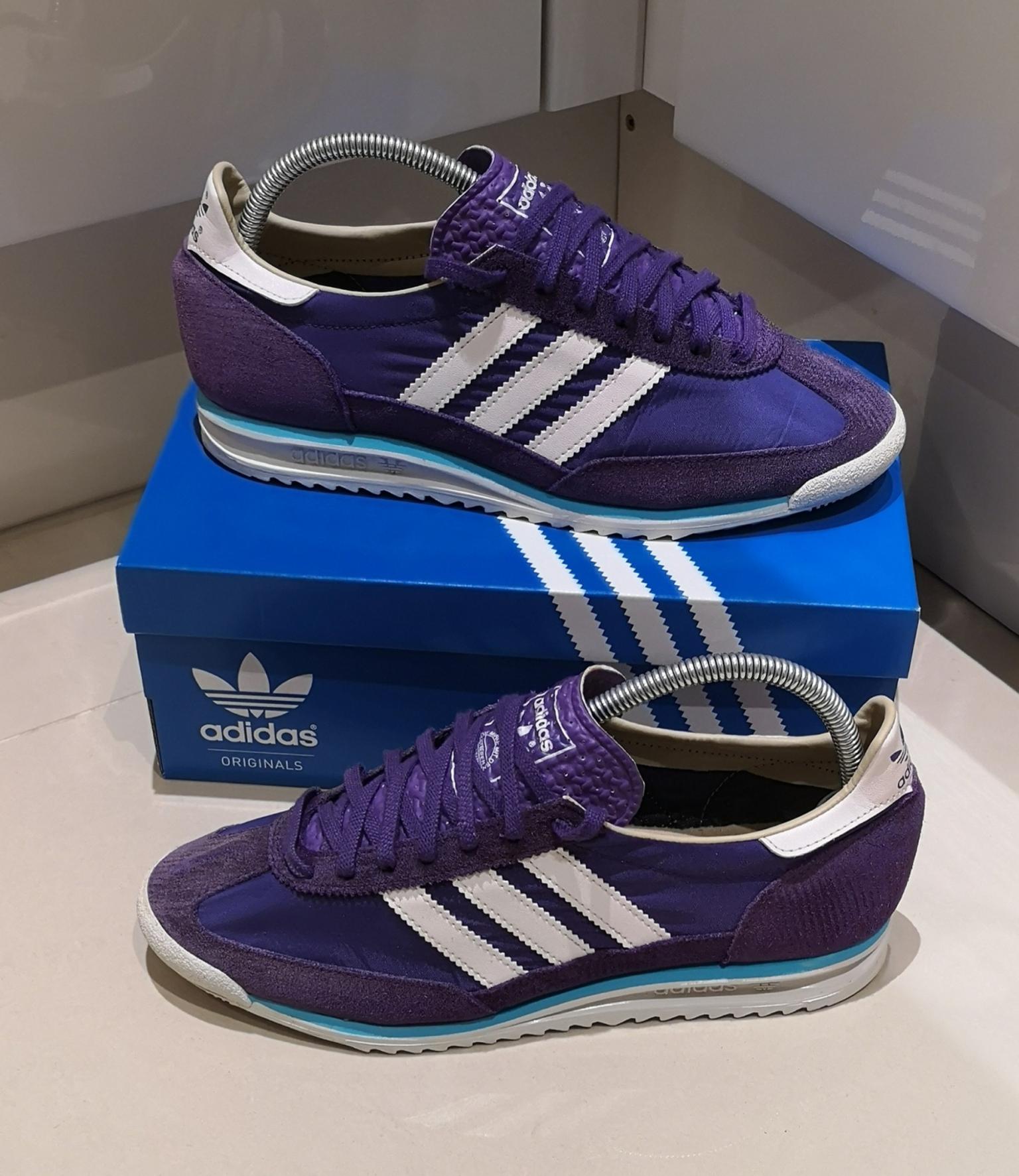 Adidas SL72 Purple UK 7 in DE55 