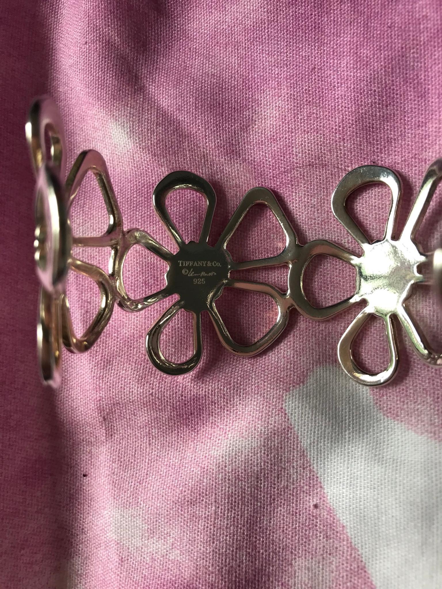 tiffany flower bracelet