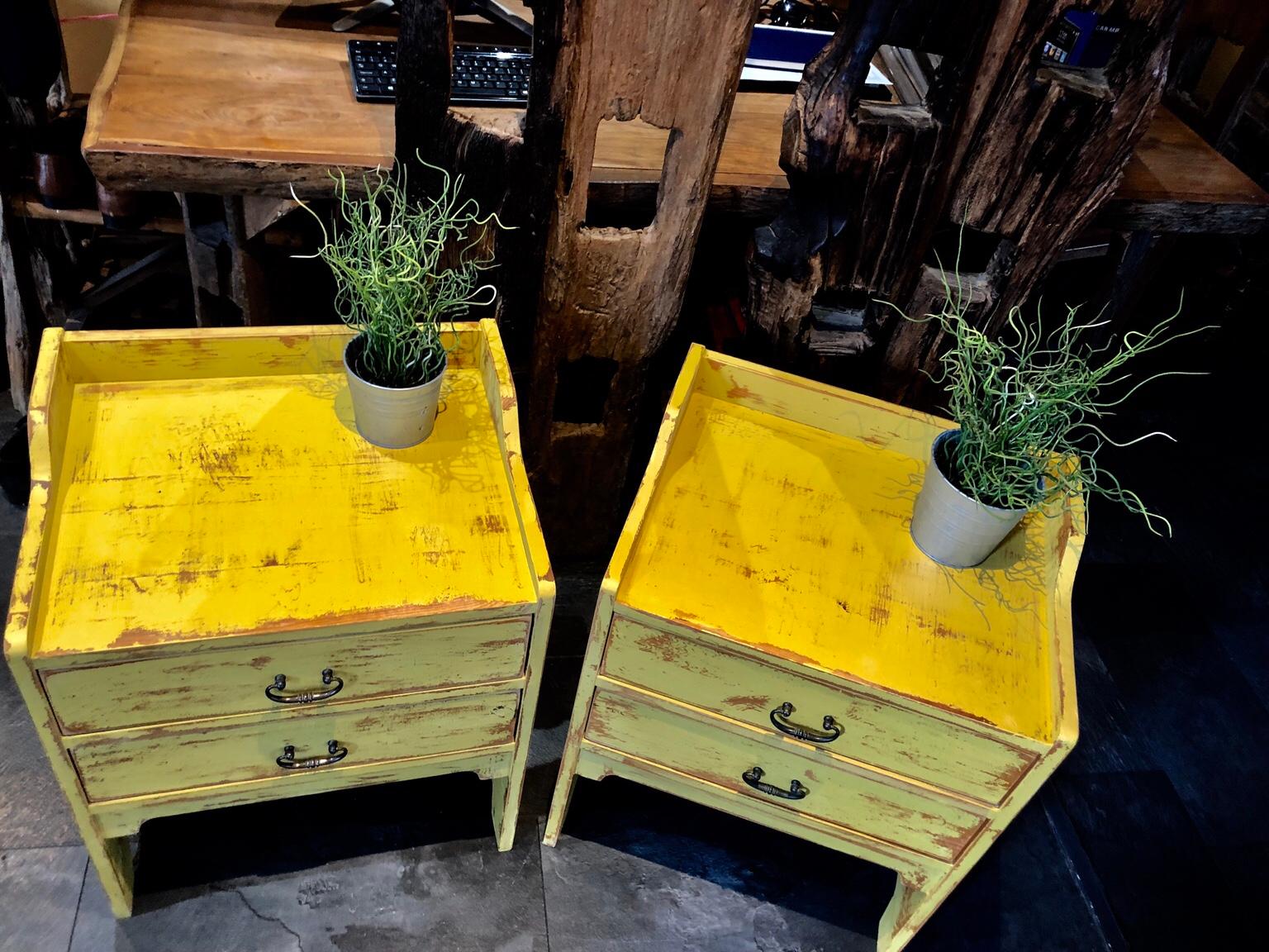 Vintage Shabby Chic Side Lamp Tables In Wn3 Wigan Fur 85 00 Zum