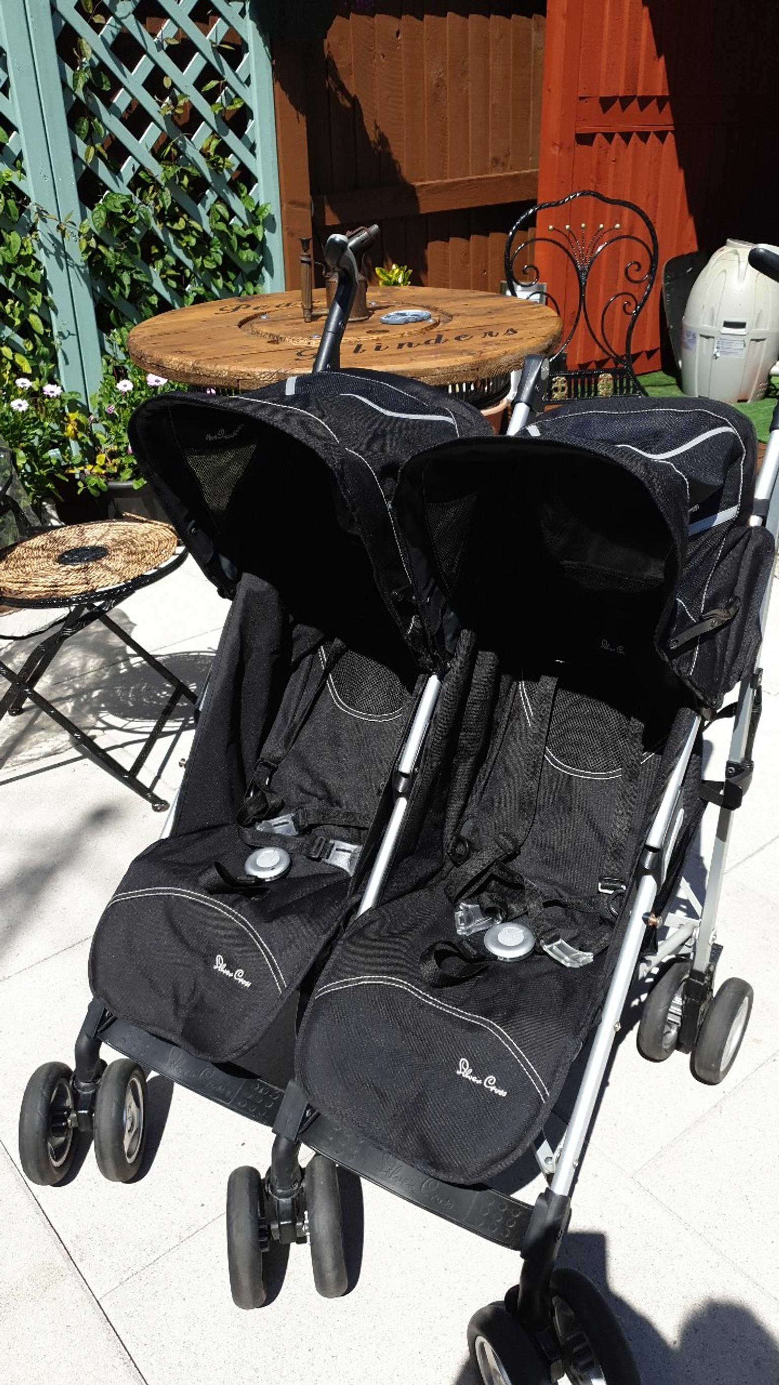 silver cross pop double stroller