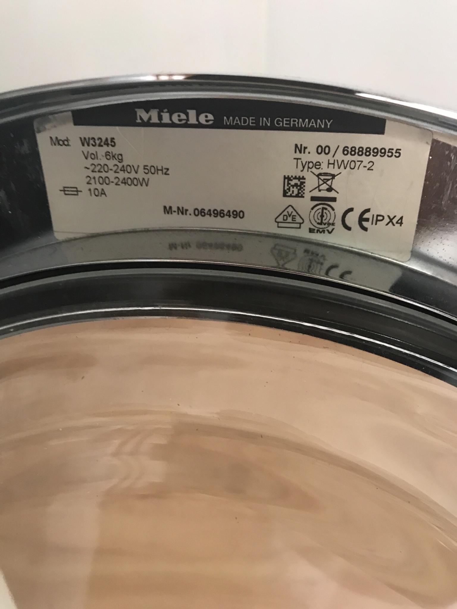 Waschmaschine Miele Defekt in 64589 Stockstadt f 252 r 50 00 zum Verkauf 