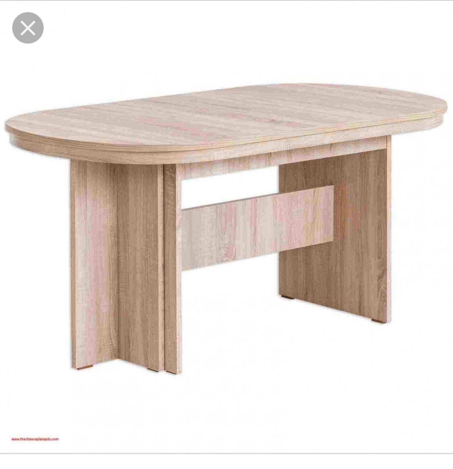 Esstisch Tisch Holz oval ausziehbar in 47 Frankfurt für € 47,47