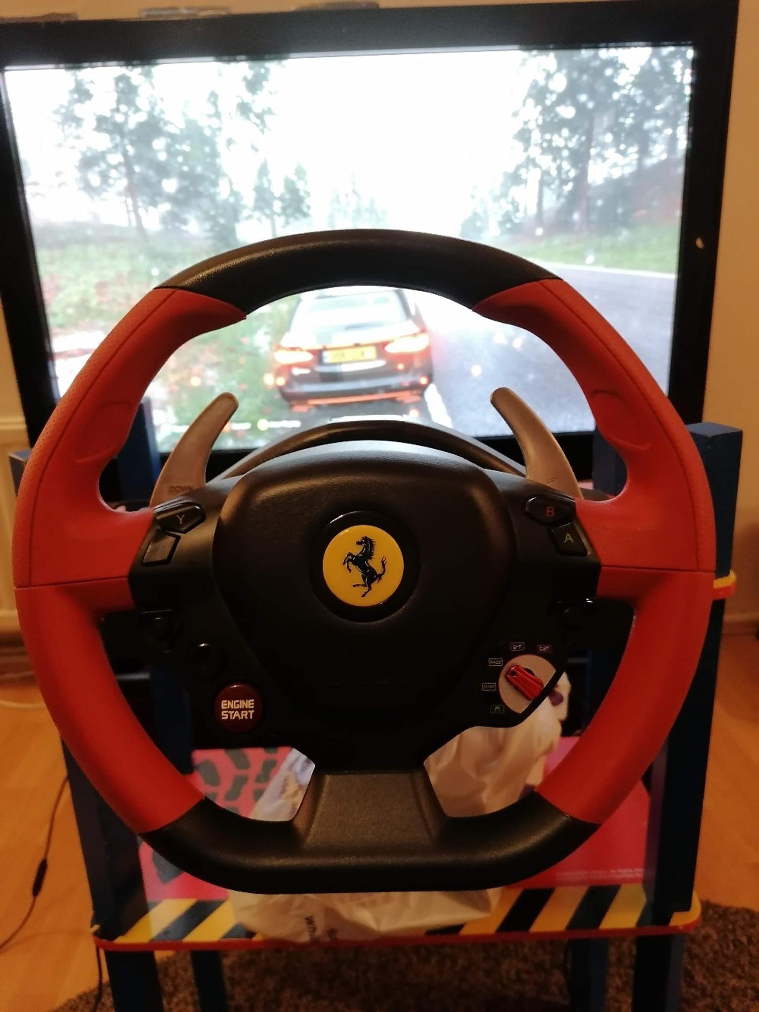 Thrustmaster Ferrari 458 Steering Wheel Set In B34