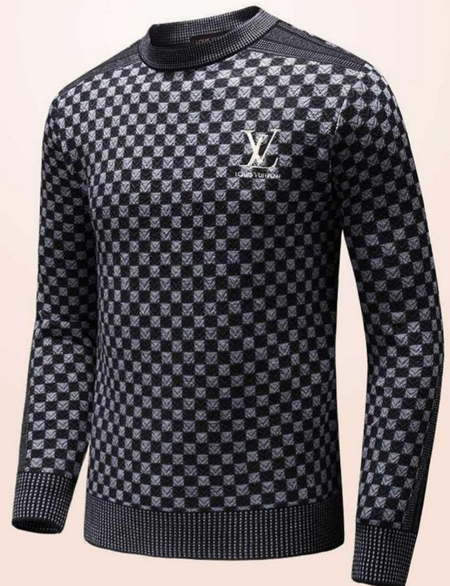 Louis Vuitton 2021 LV Monogram Sweatshirt S