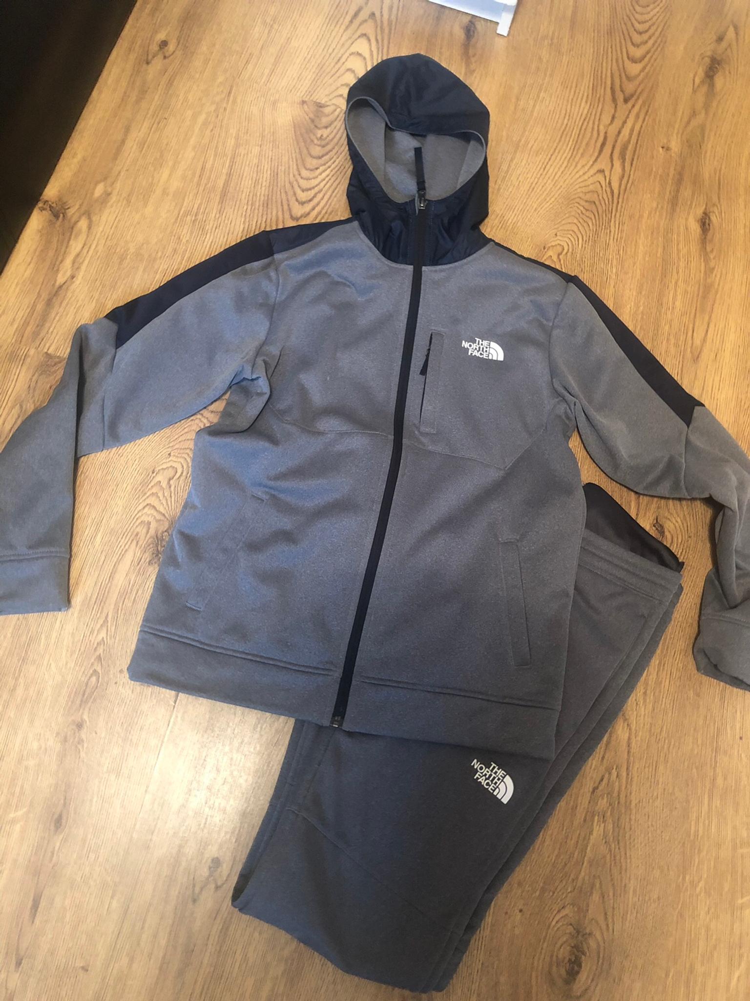 north face boys track suit