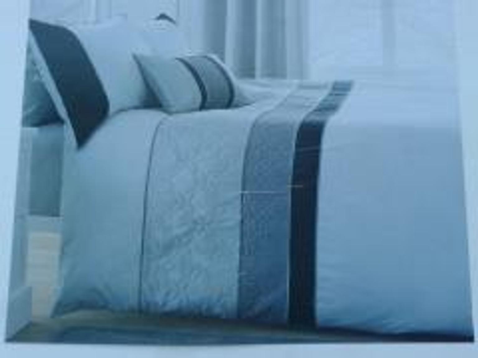 Next Bedding Silver Quilted Panel Bed Set In Tw13 Thames Fur 23