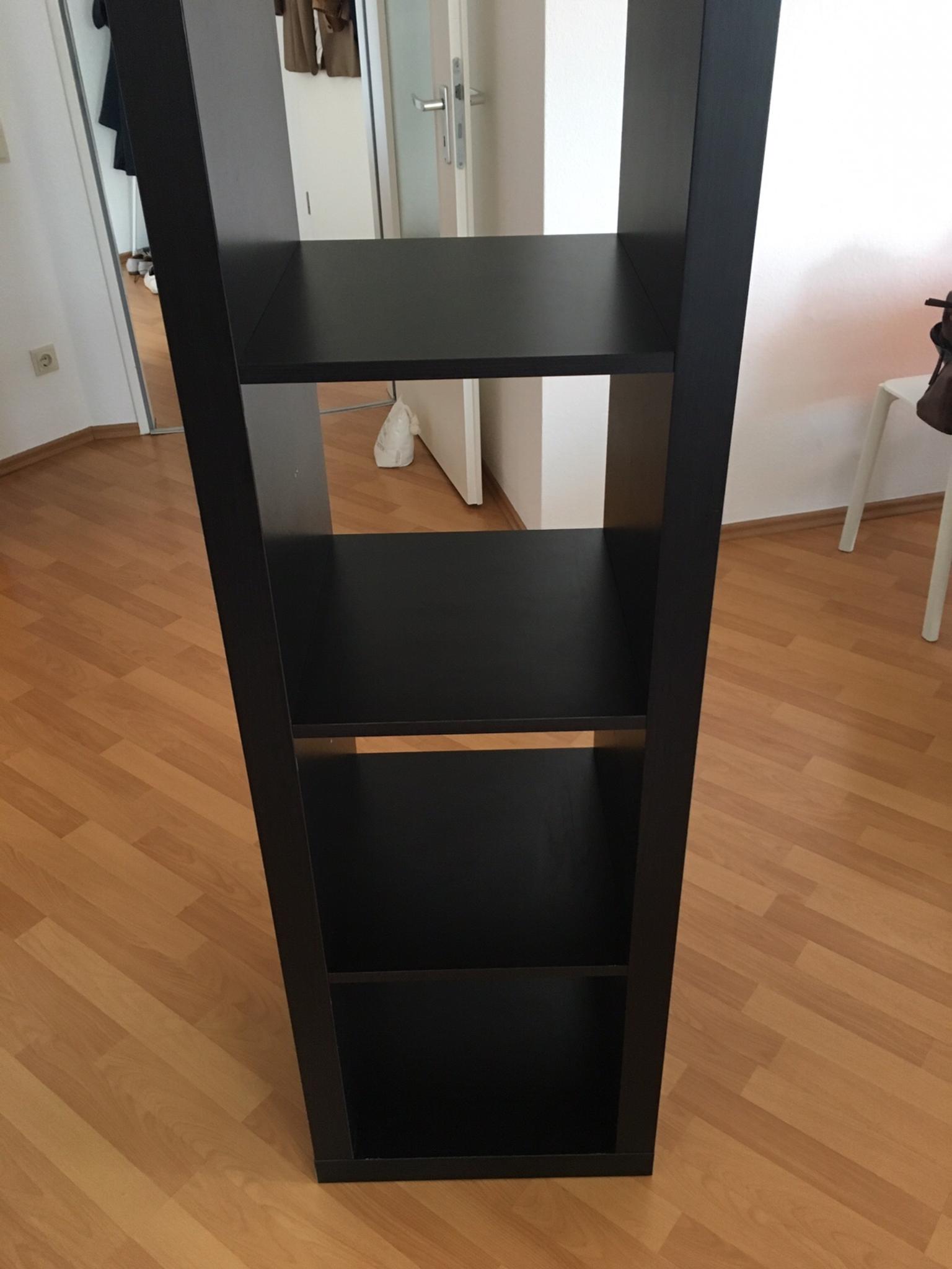 Schwarzes IKEA Holz Regal in 60486 Frankfurt am Main f r 12 00 zum  