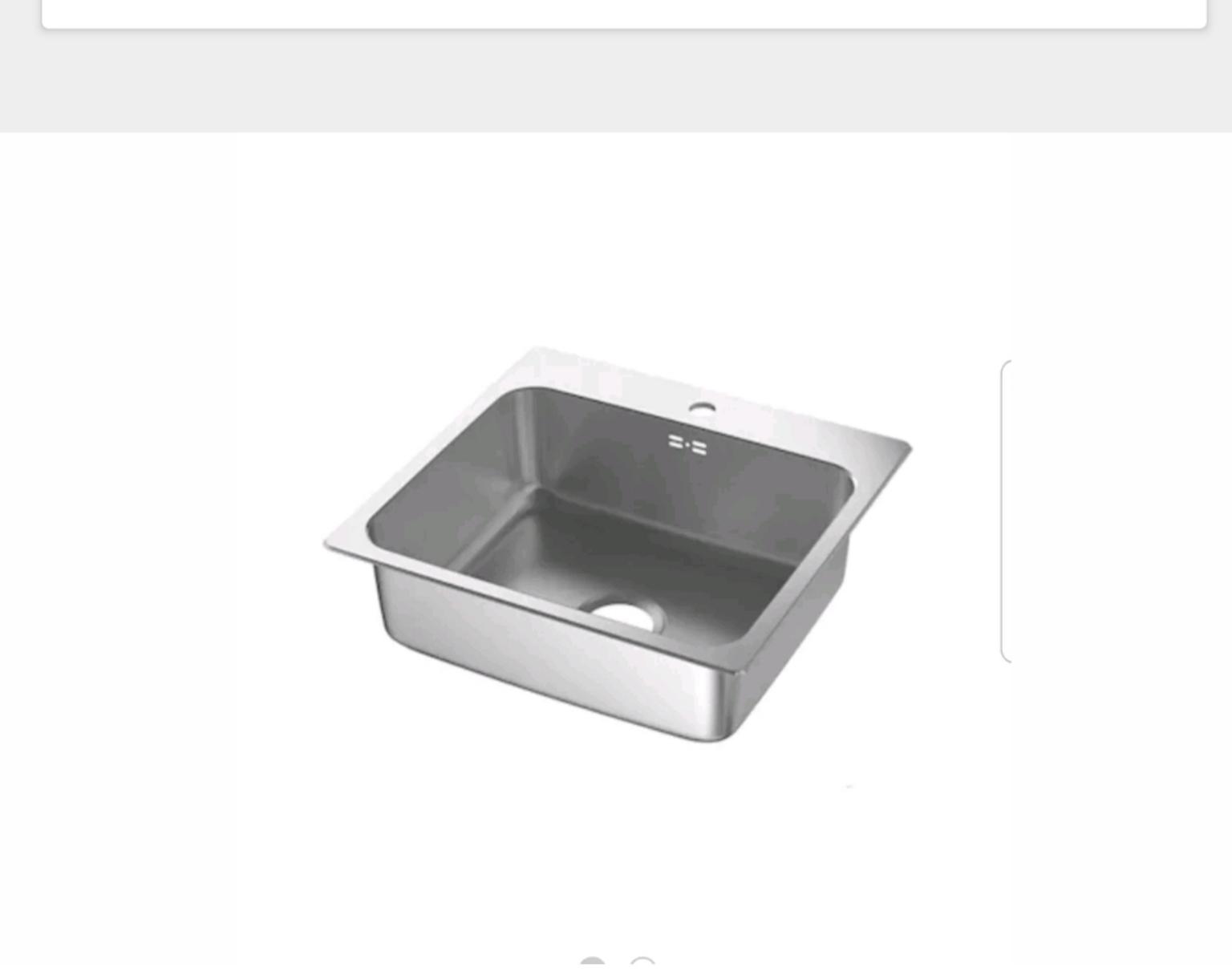 Ikea Langudden Single Bowl Kitchen Sink