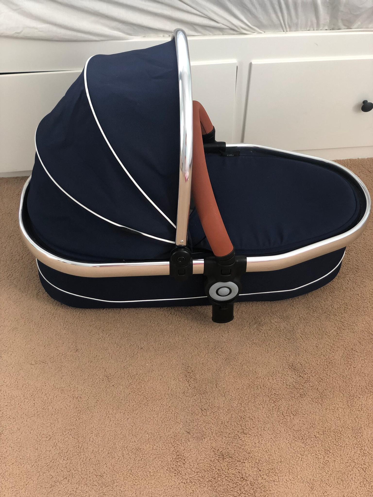 icandy peach twin carrycot royal