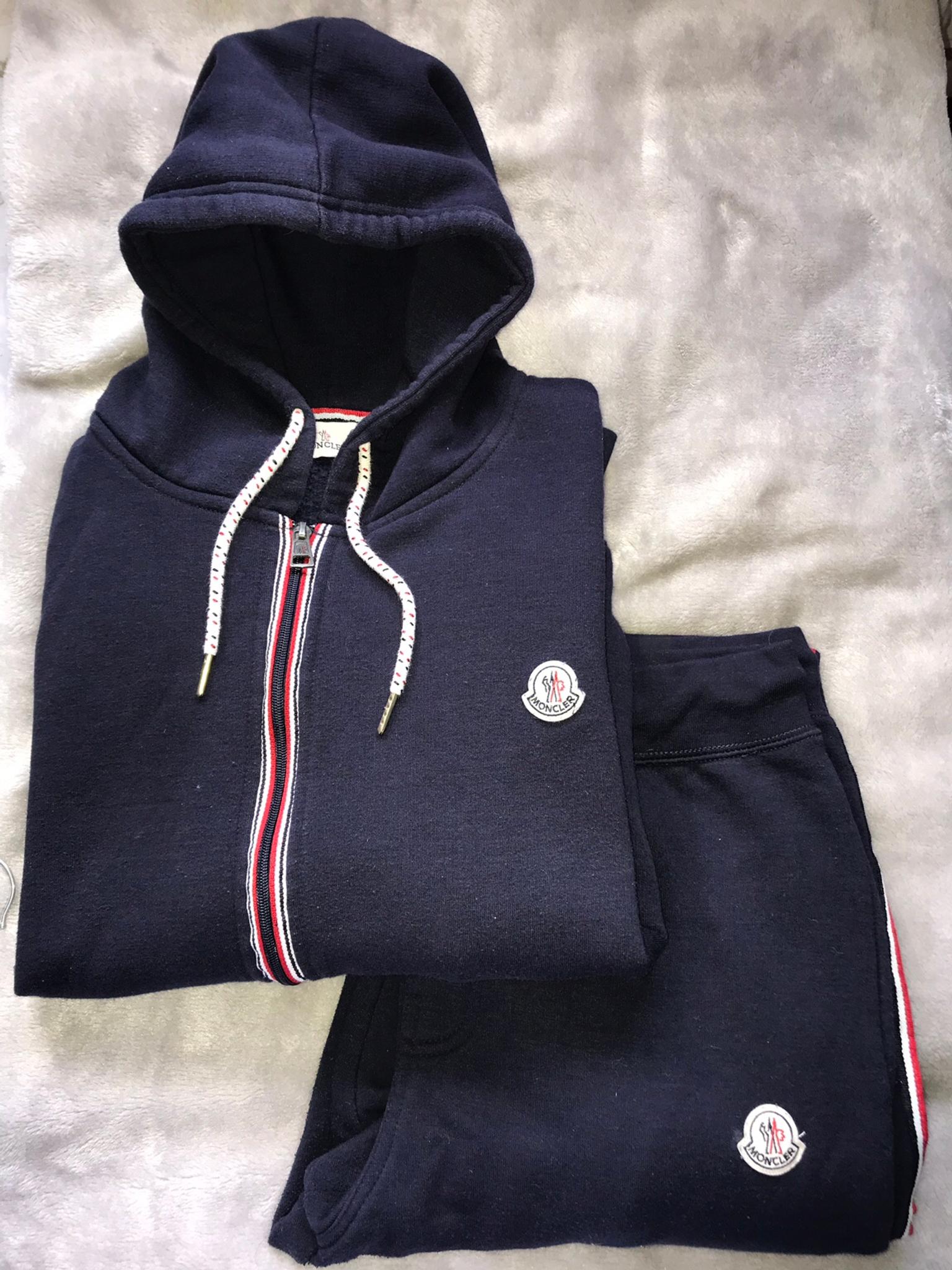 moncler navy tracksuit