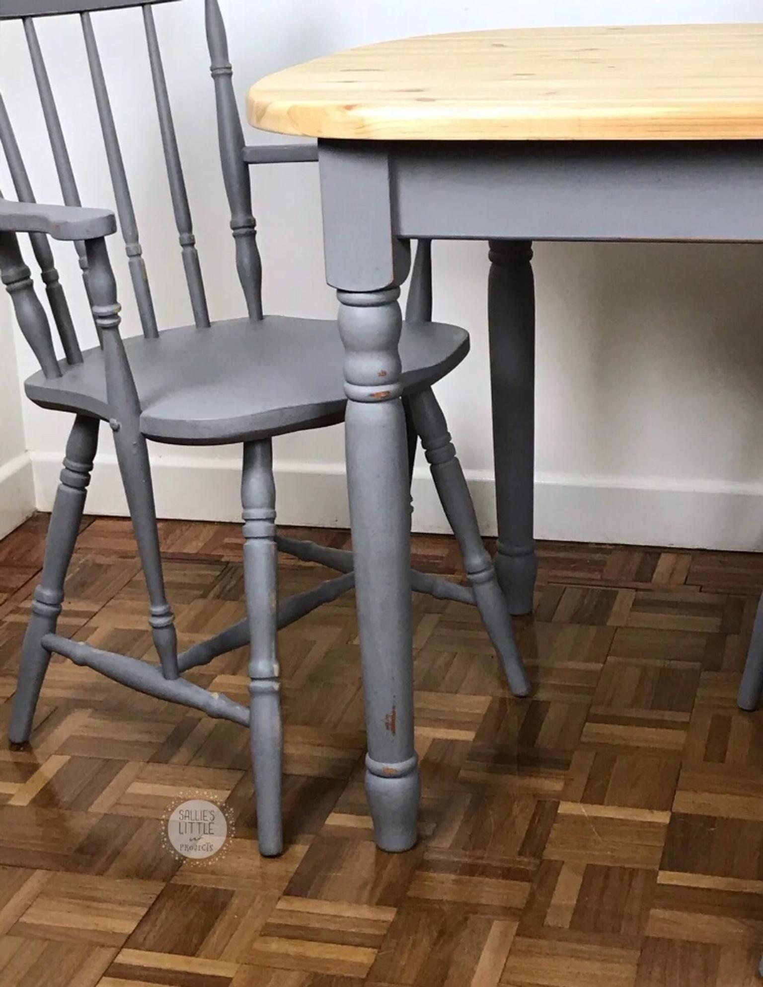 Grey Dining Table And Four Chair Set In Rg5 Sonning Fur 595 00