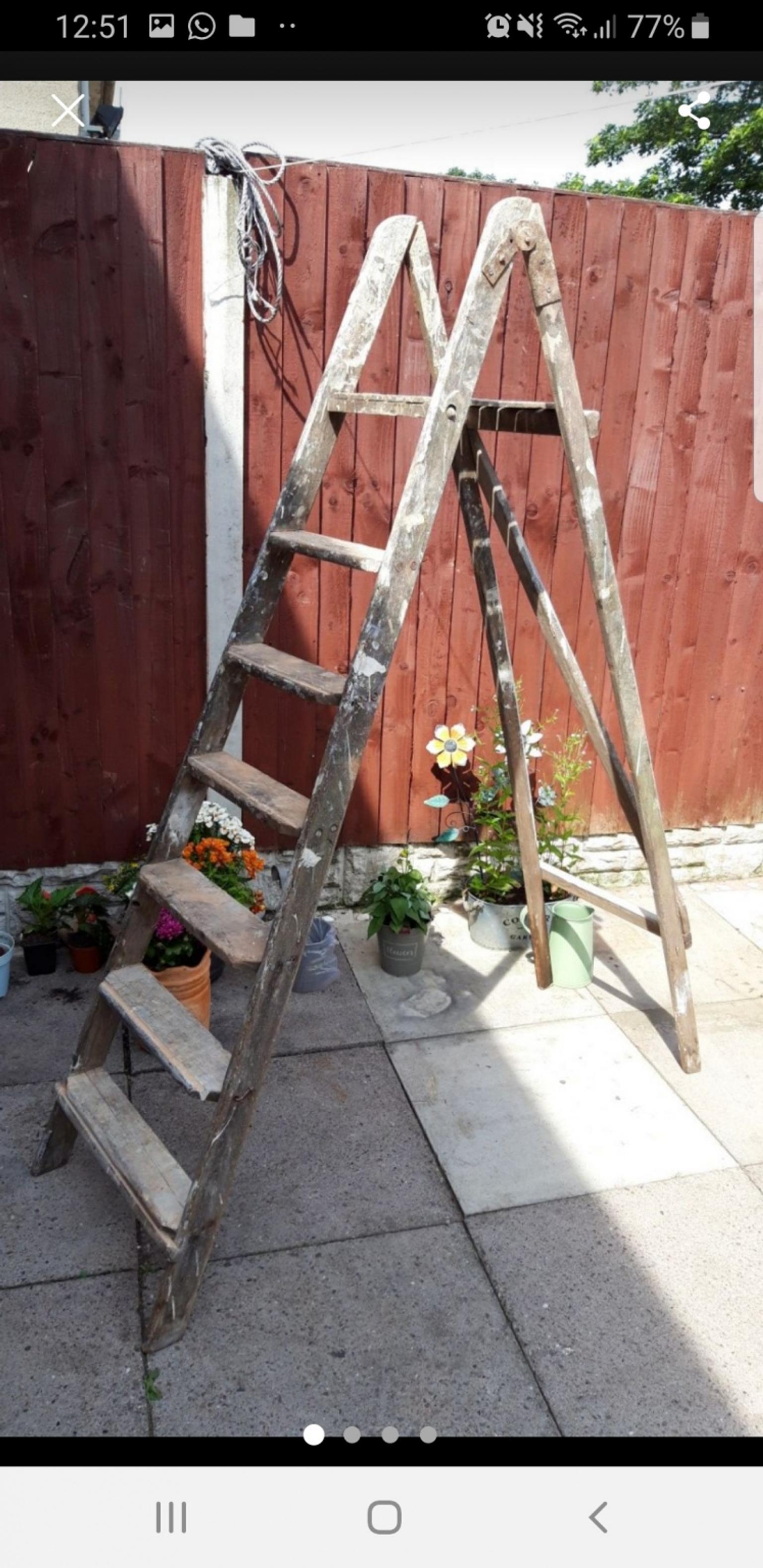 Vintage Wooden Ladders Wedding Project In B27 Birmingham For 10 00 For Sale Shpock