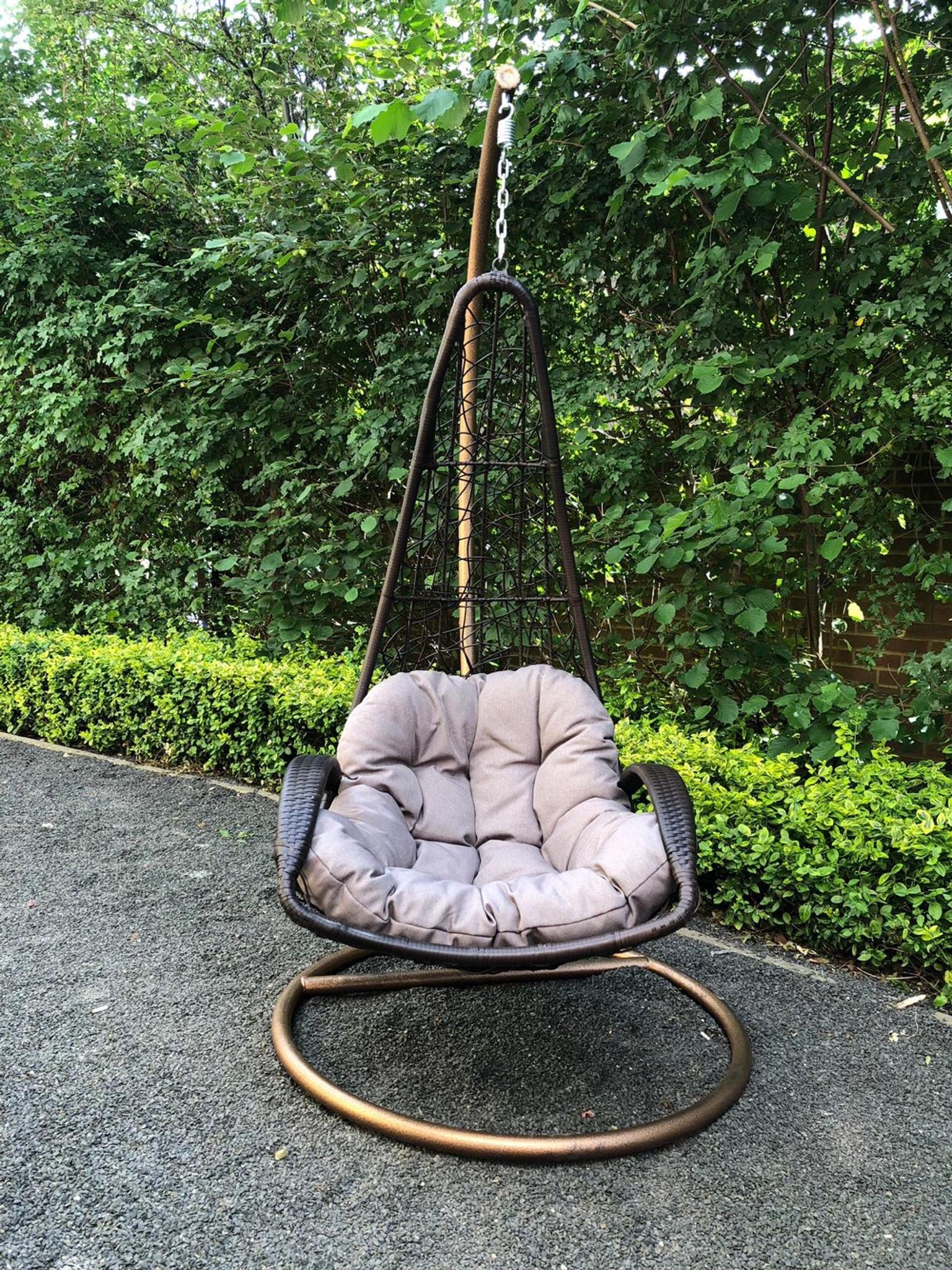 New Rattan Swing Chair With Cushion In W13 London Borough Of