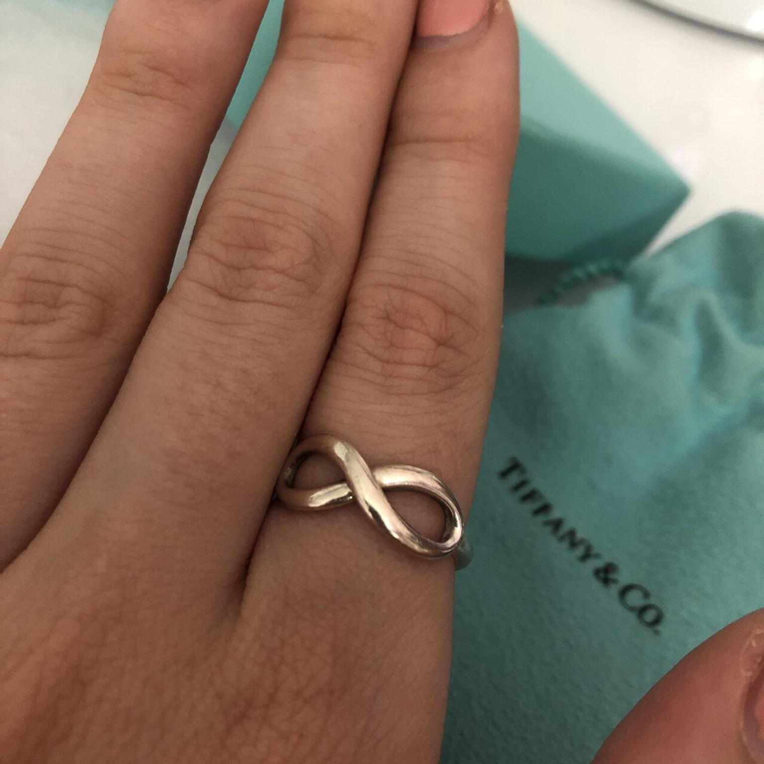 tiffany infinity ring sterling silver