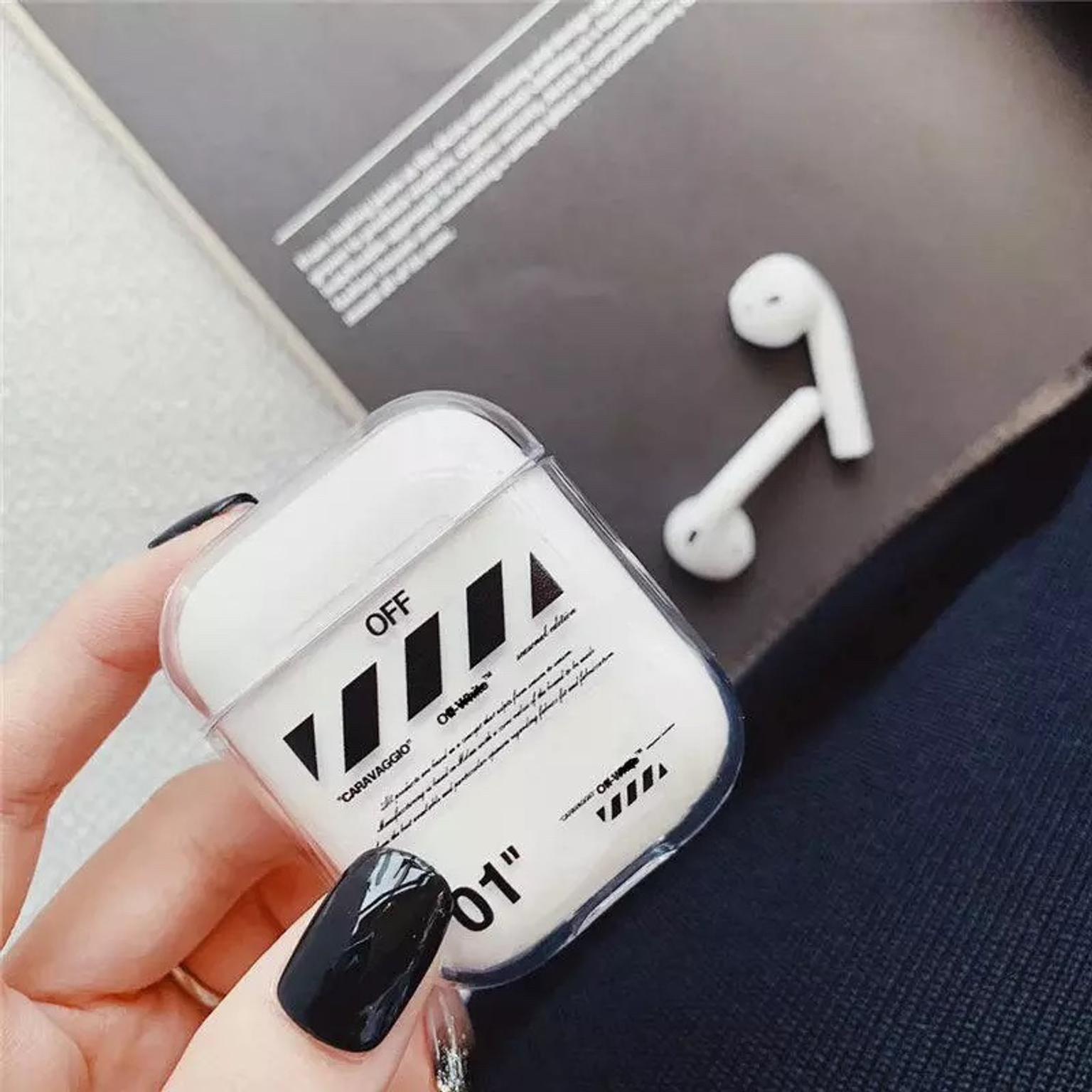 nike airpods case off white