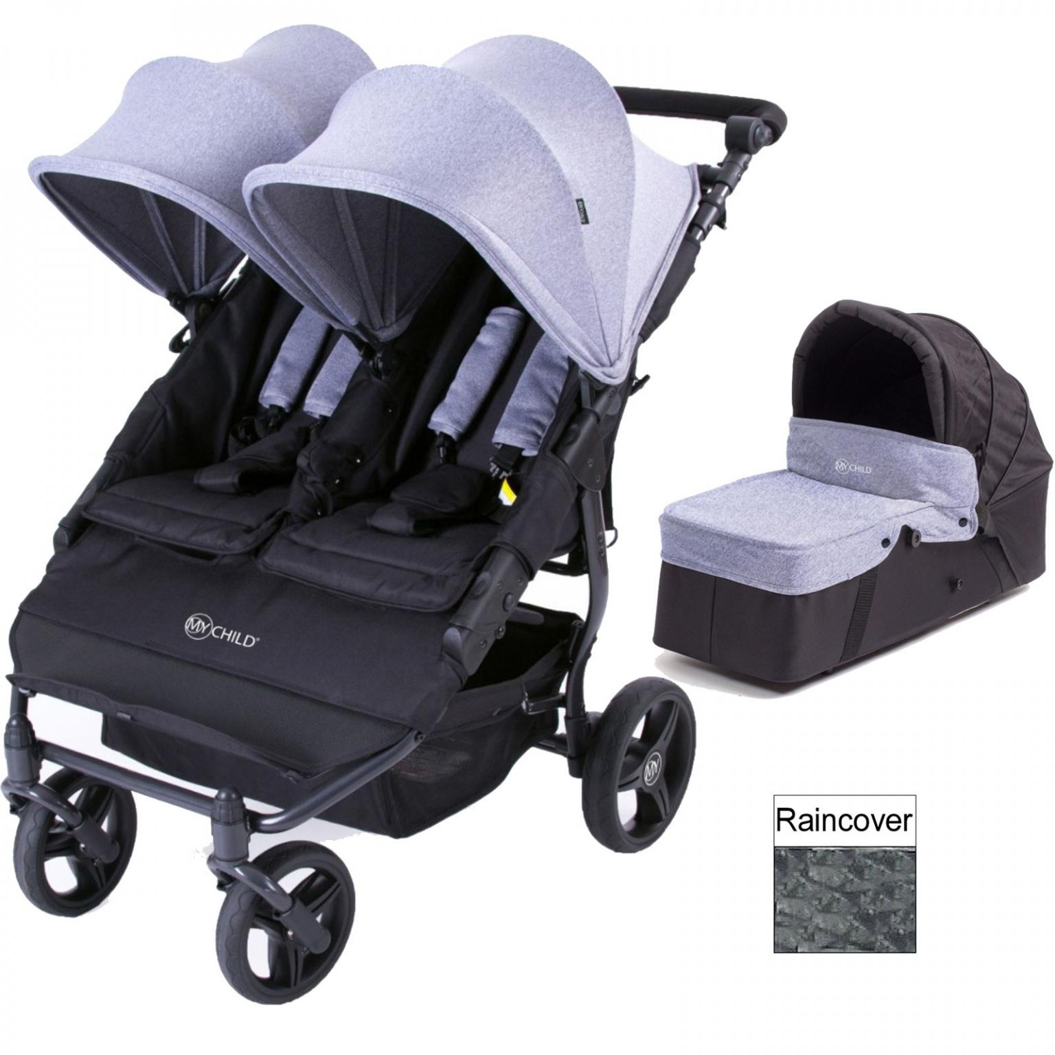 side by side pushchair