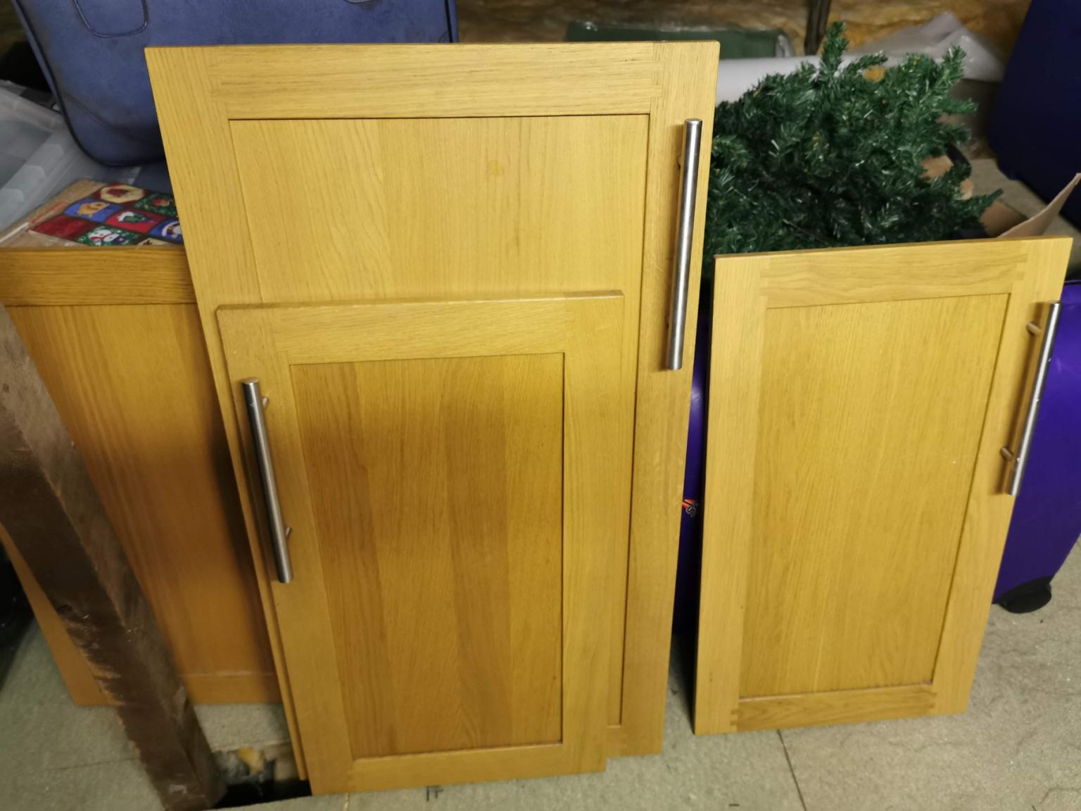 15 X Ikea Oak Tidaholm Kitchen Cupboard Doors In Wf2 Wakefield Fur