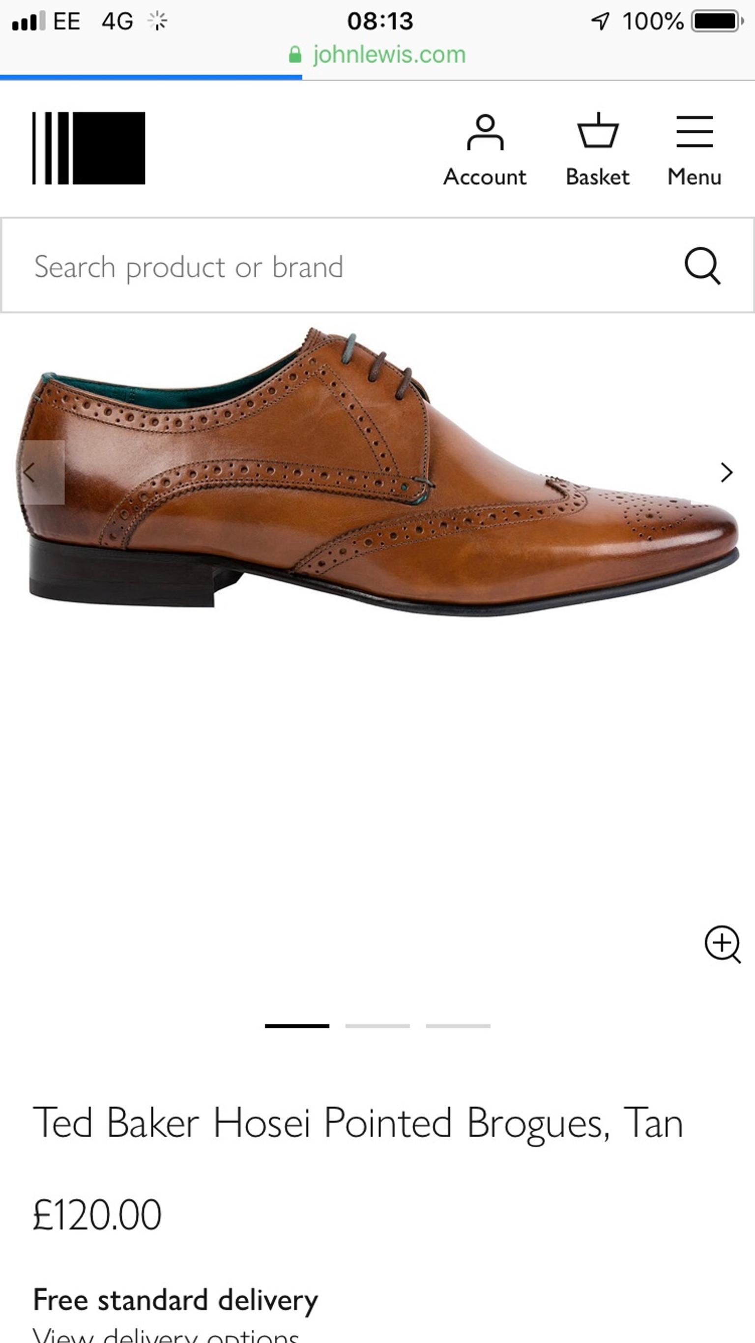 ted baker hosei pointed brogues