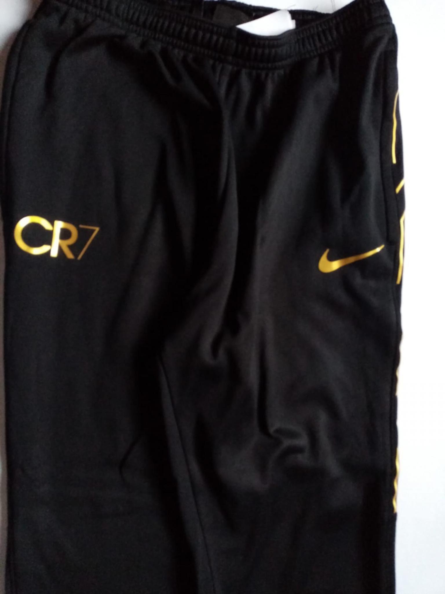 cr7 gold tracksuit