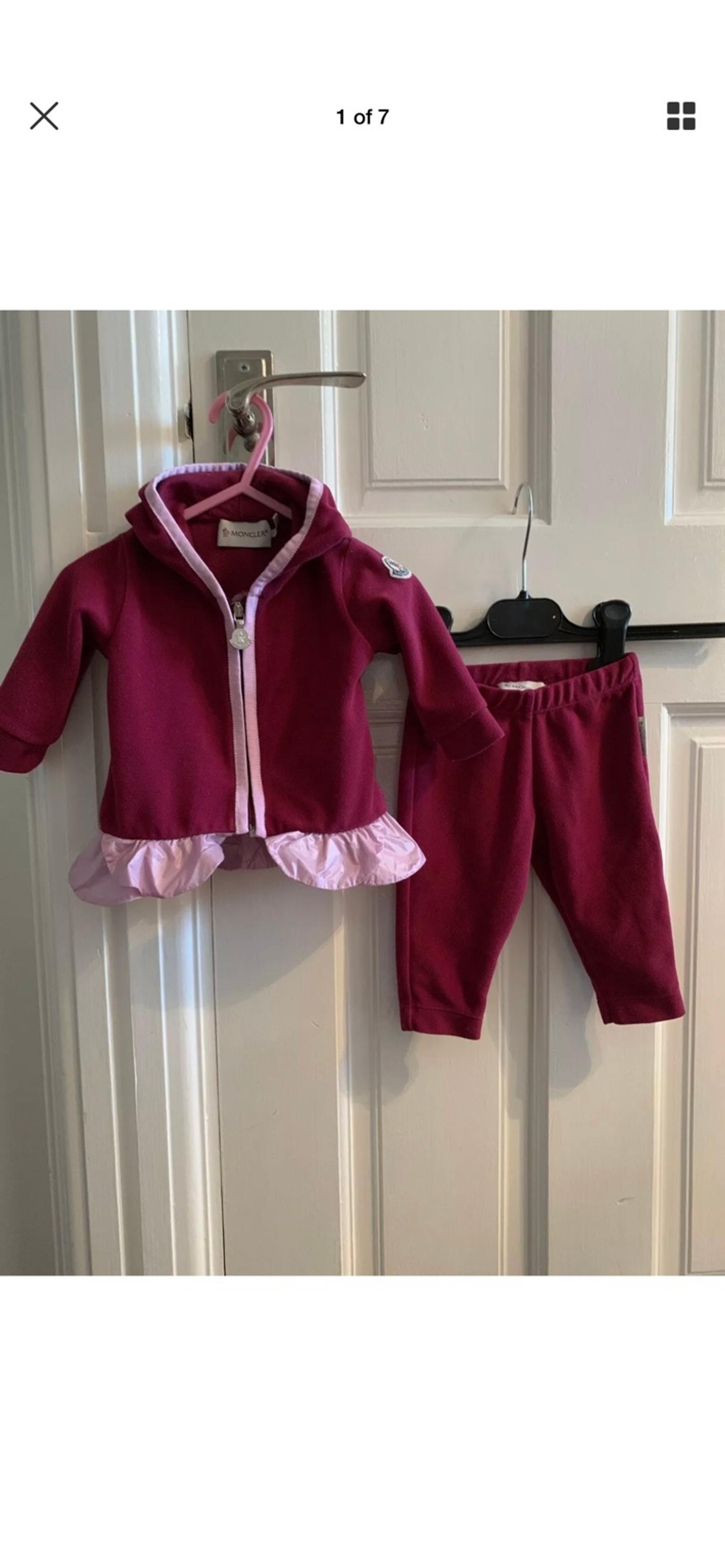 moncler baby tracksuit