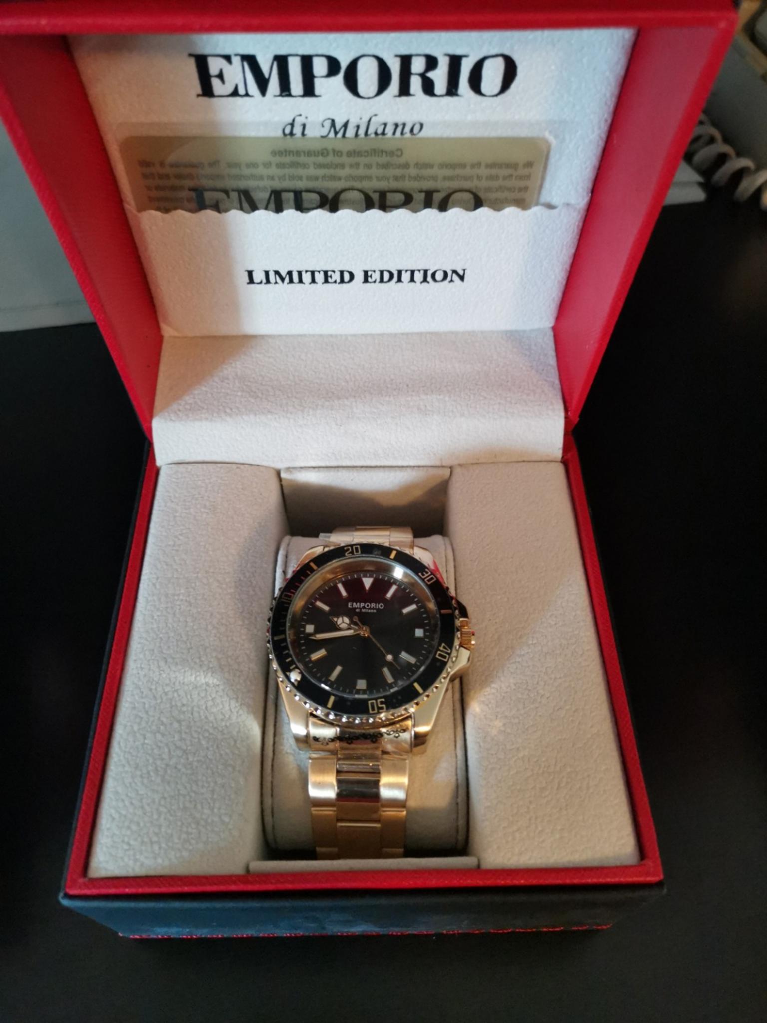 emporio di milano watches limited edition