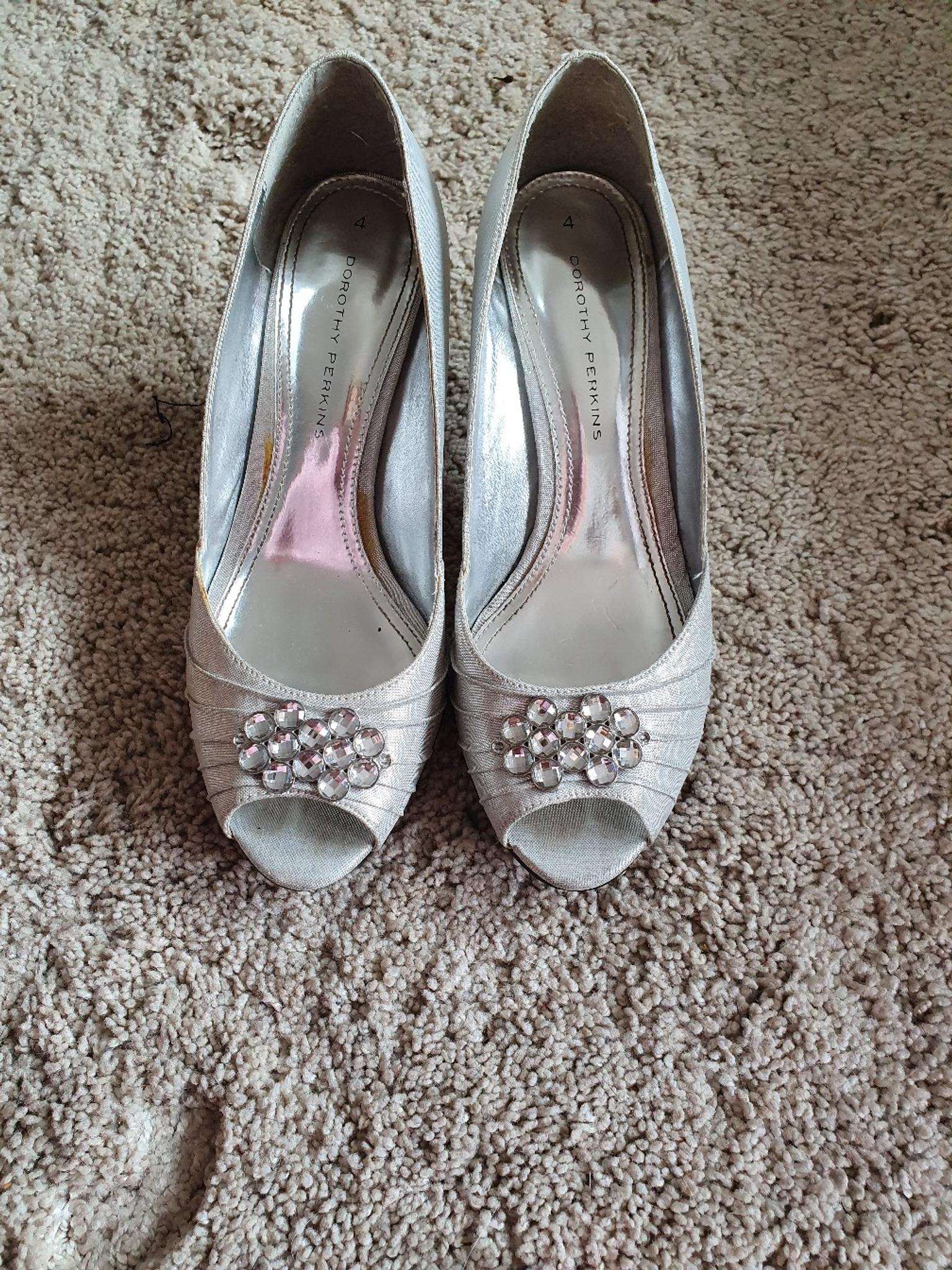 silver sparkly shoes uk