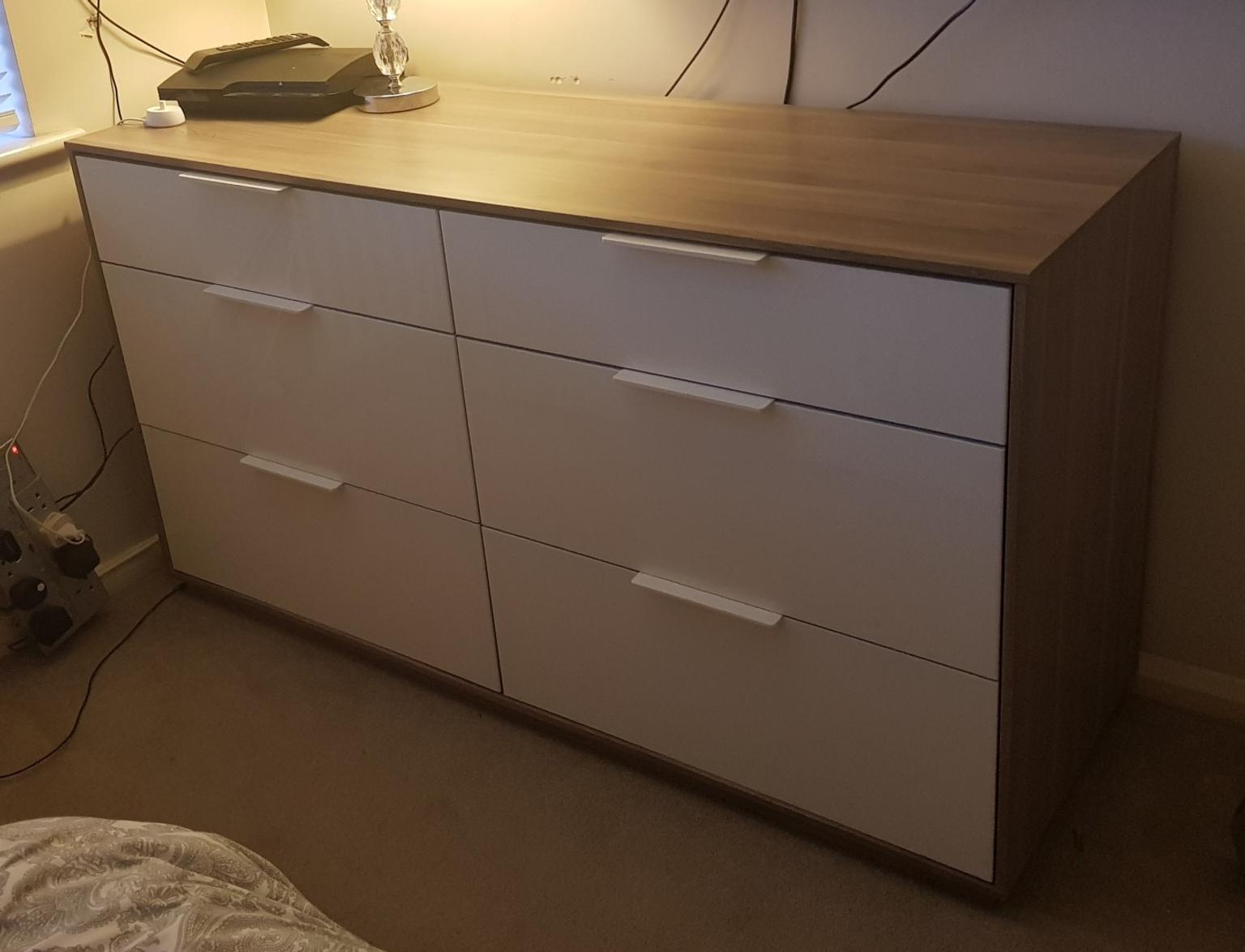 Ikea Nyvoll Chest Of Drawers In London Borough Of Sutton Fur 50