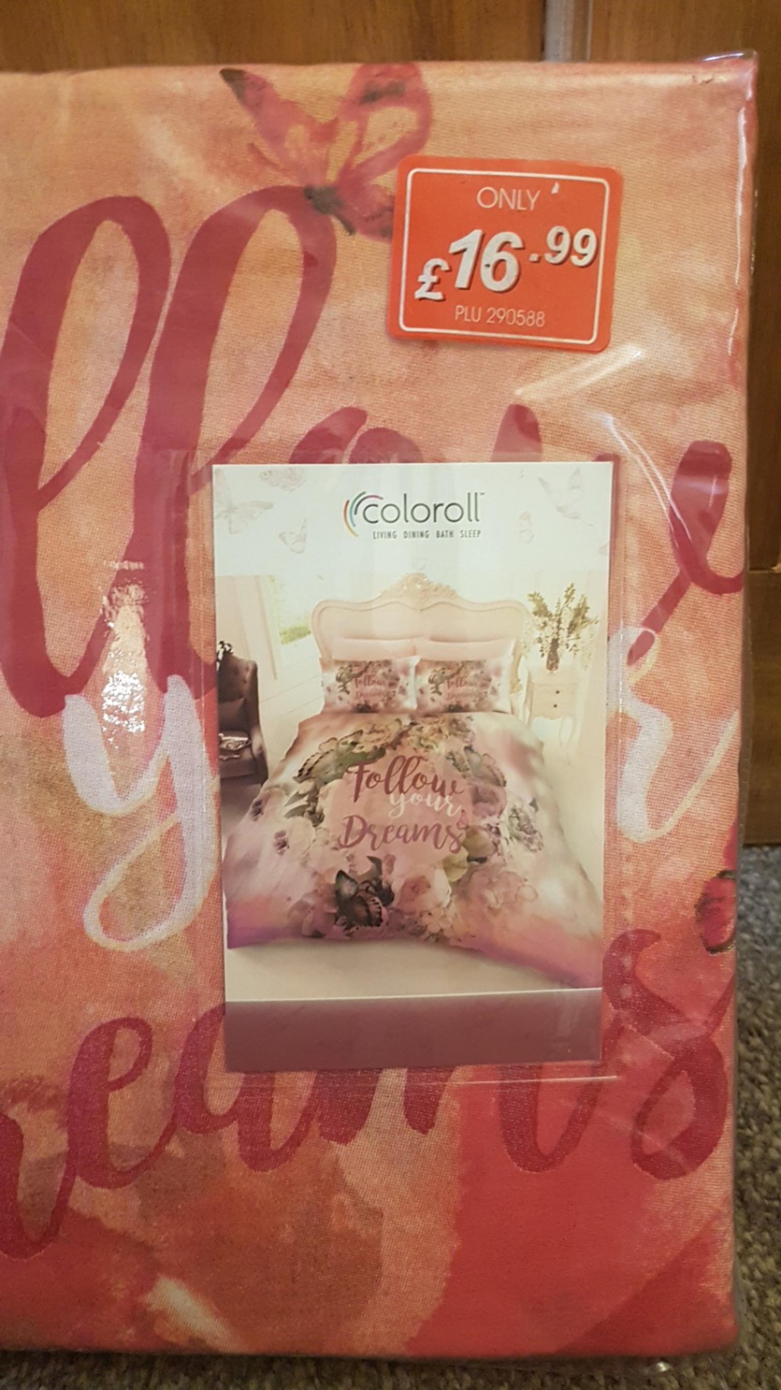 Coloroll King Size Duvet Cover Set New In Wf7 Wakefield For 7 00