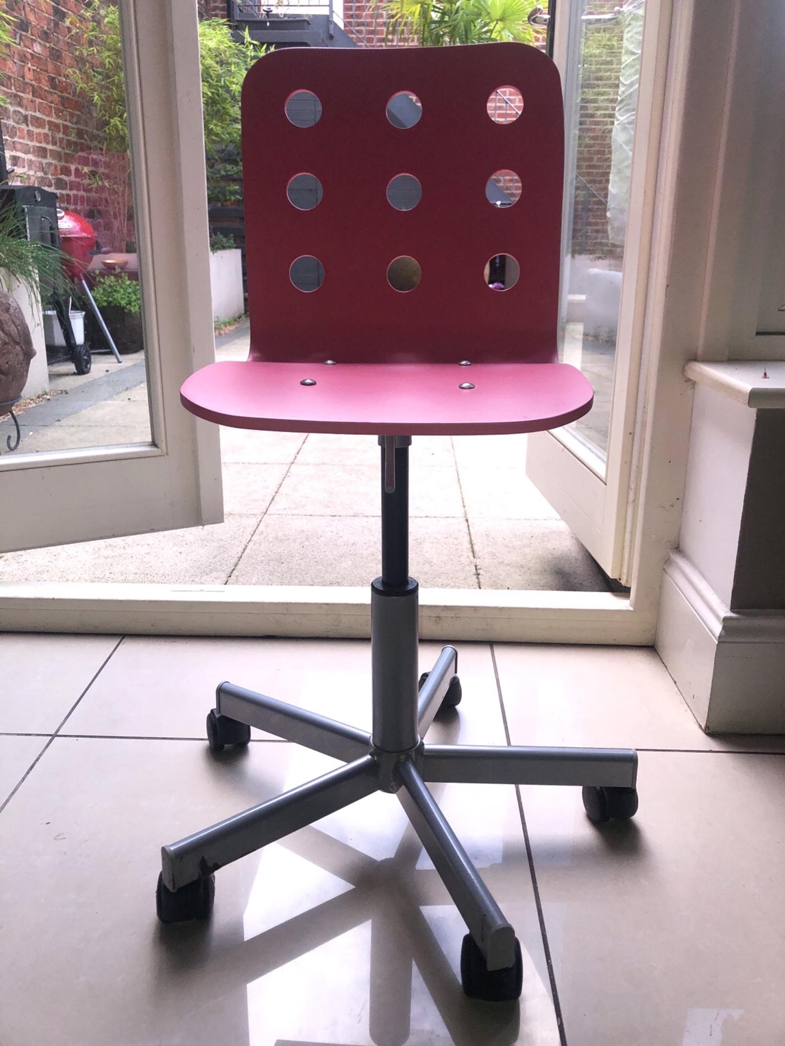 Pink Ikea Jules Desk Chair In Yo24 York Fur 5 00 Zum Verkauf