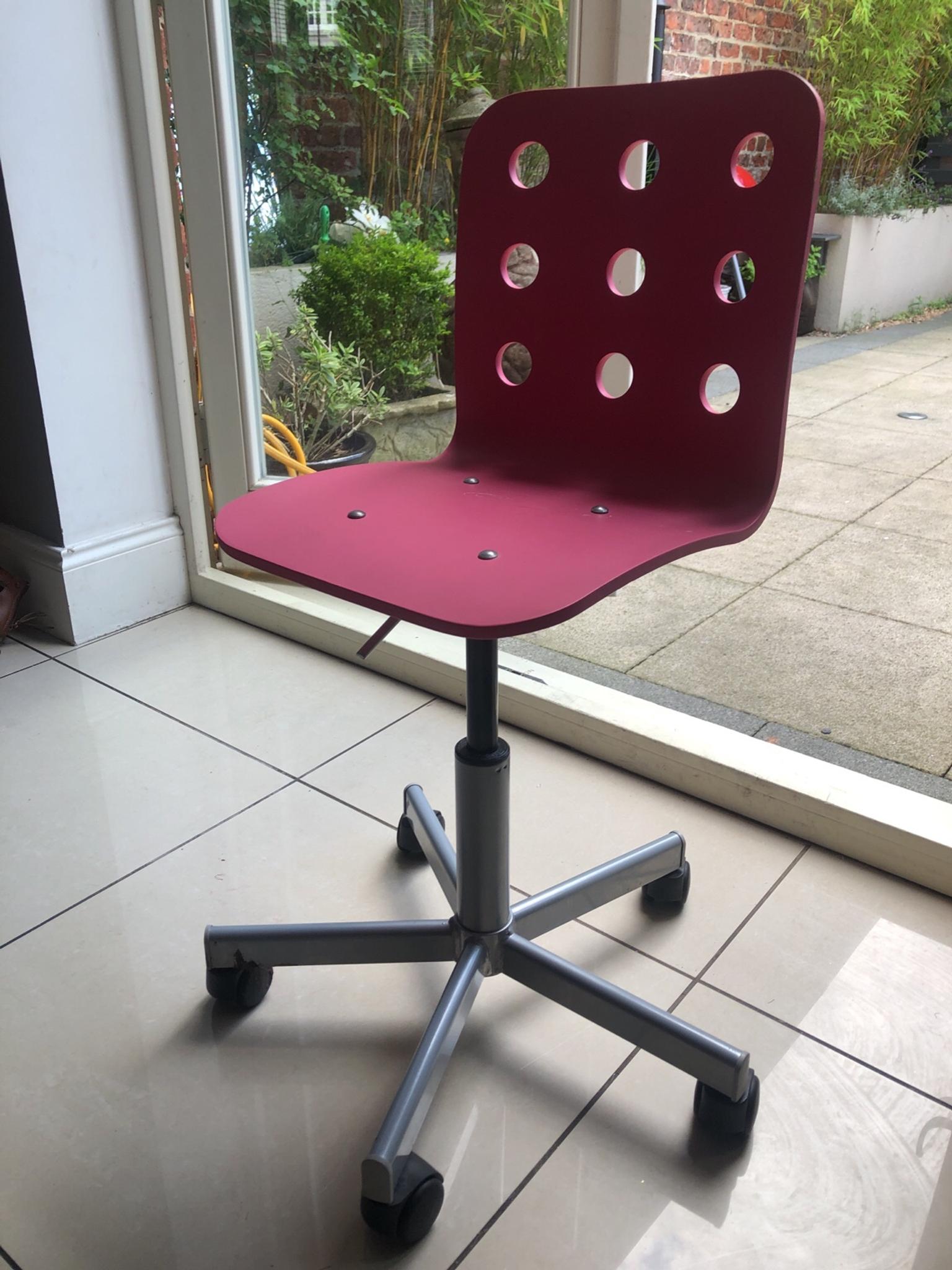 Pink Ikea Jules Desk Chair In Yo24 York Fur 5 00 Zum Verkauf