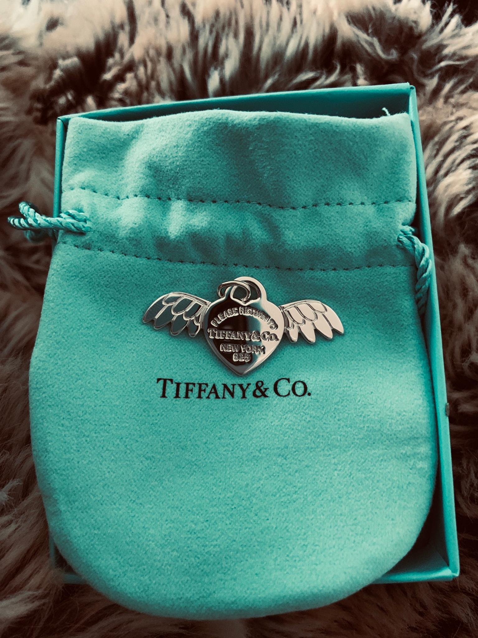 angel wing necklace tiffany