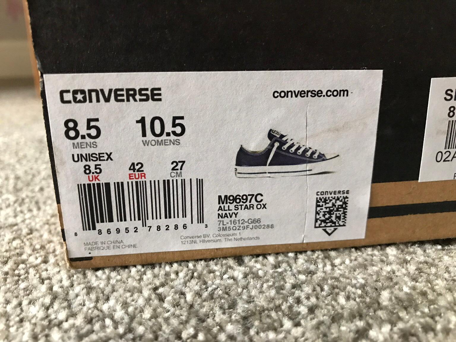 converse uk size 8.5