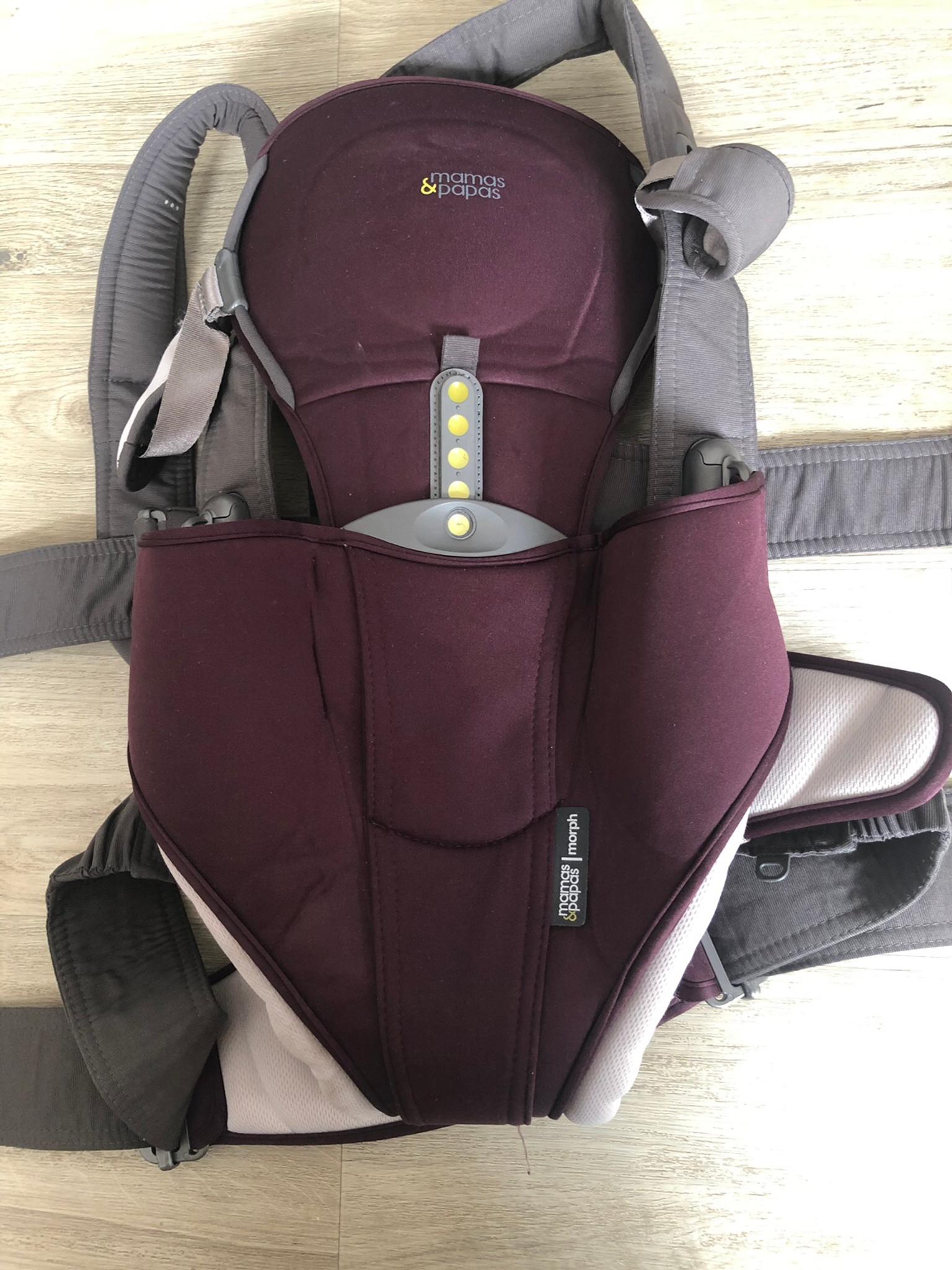 mamas and papas morph baby carrier