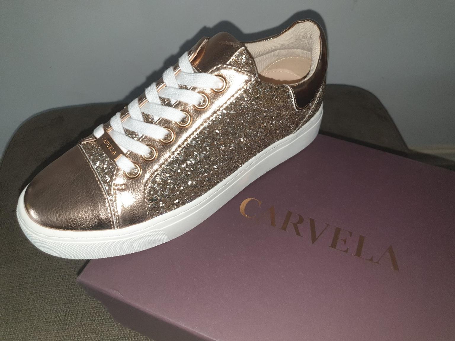 carvela sparkly trainers