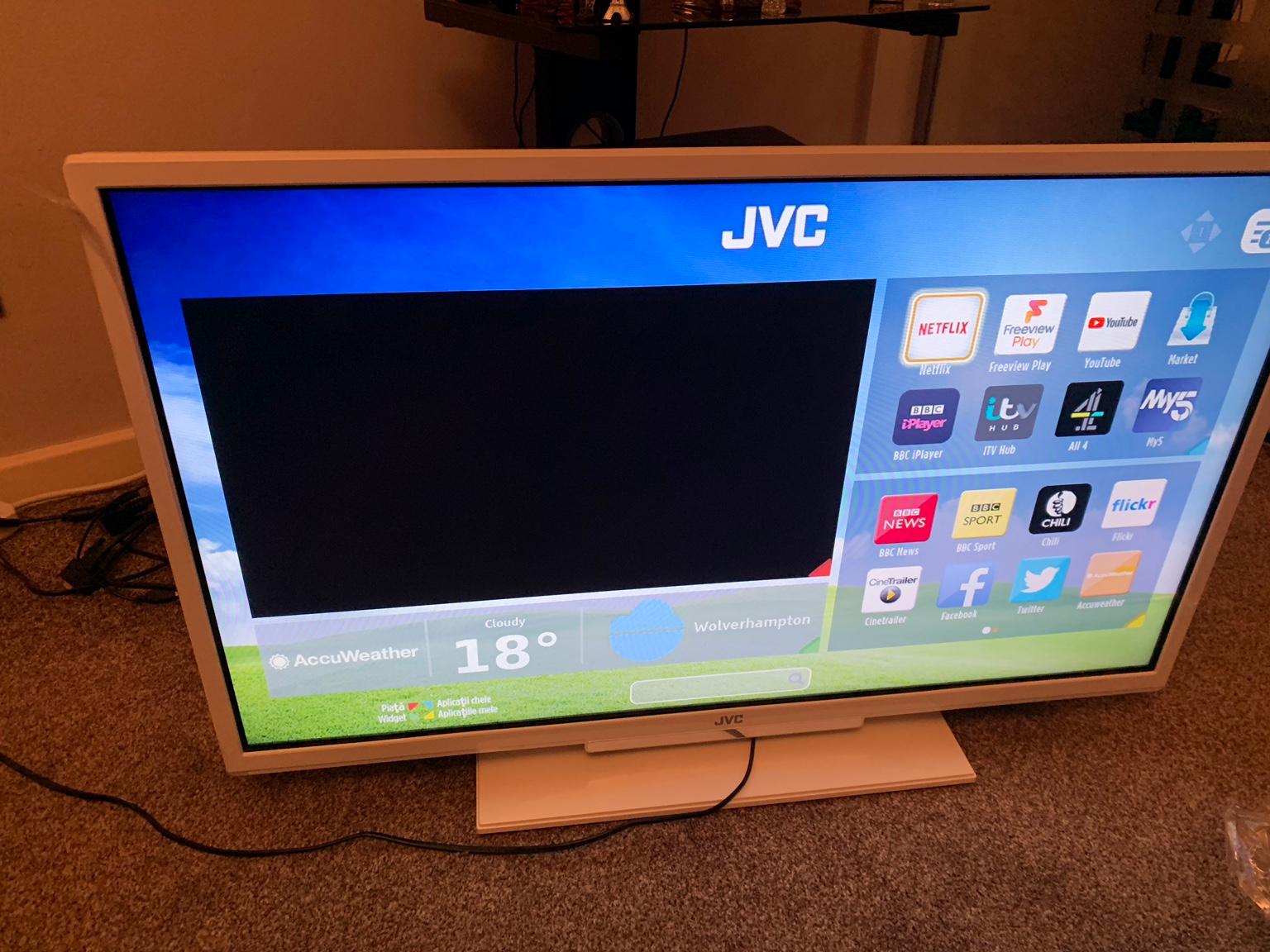 Jvc 32 White Led Smart Hd Tv In B78 Warwickshire For 140 00 For