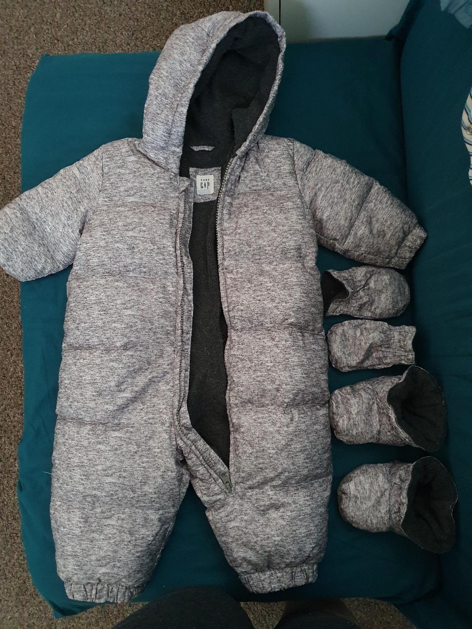 gap infant snowsuit