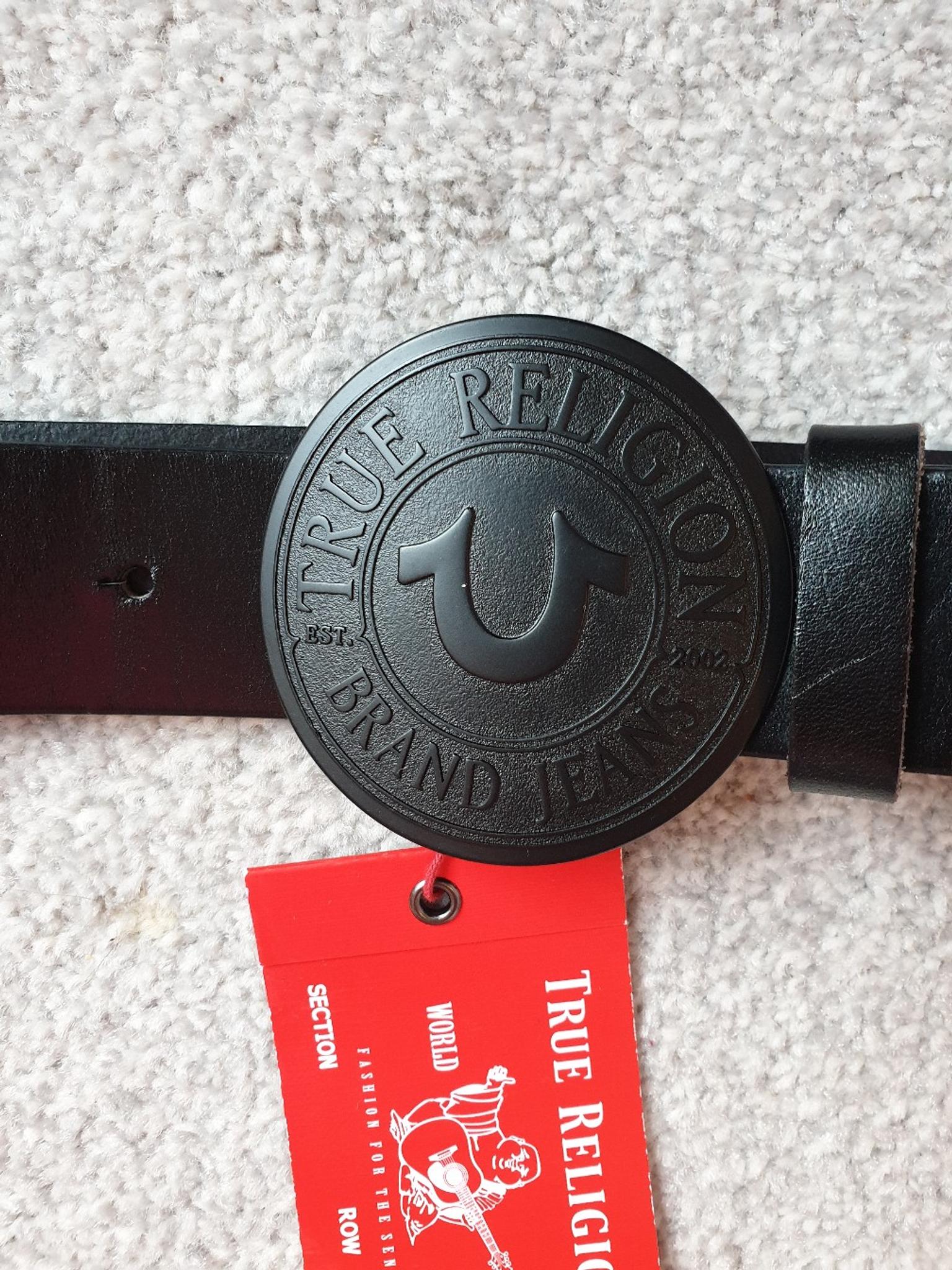 true religion red belt