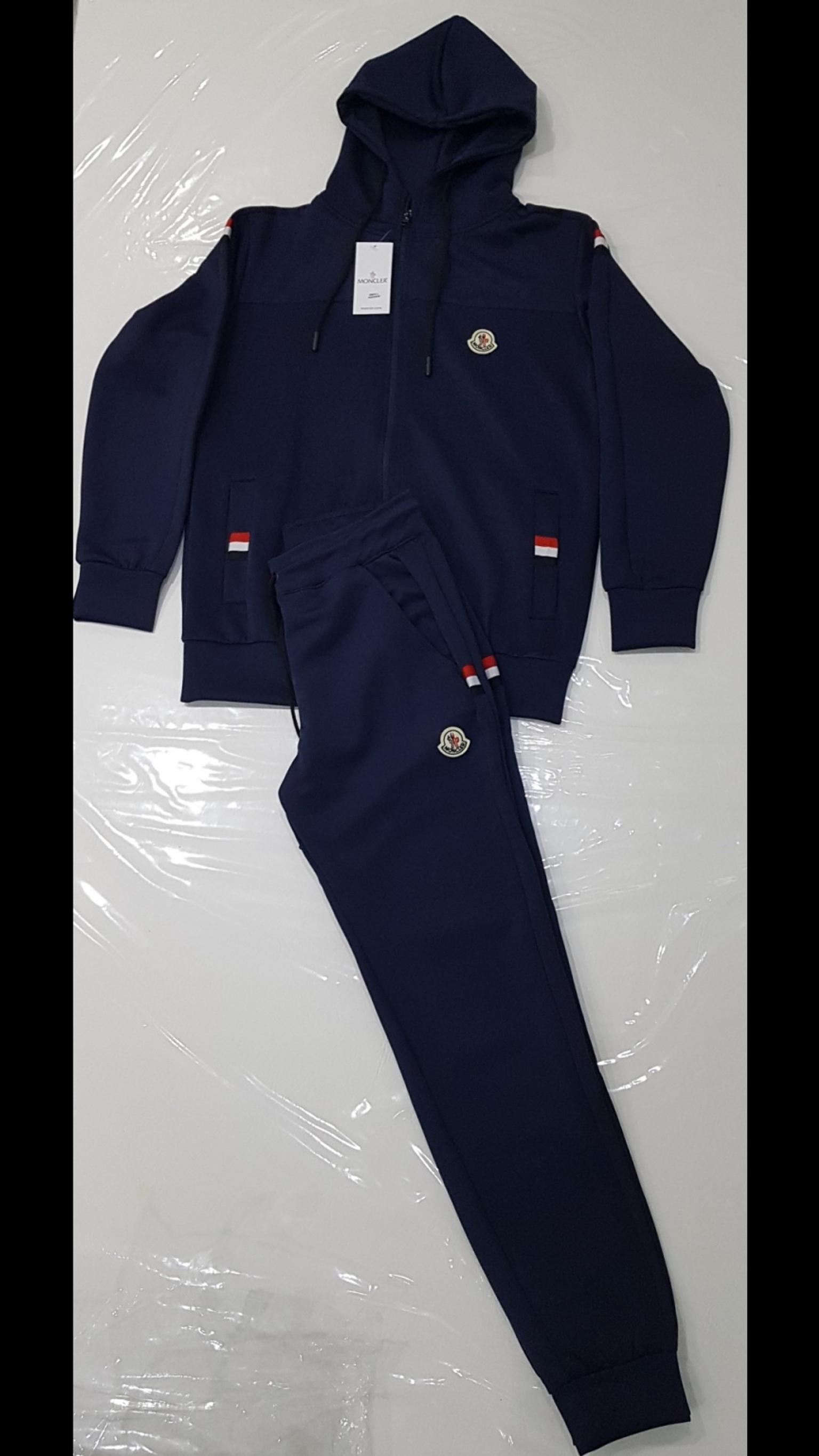 moncler navy tracksuit