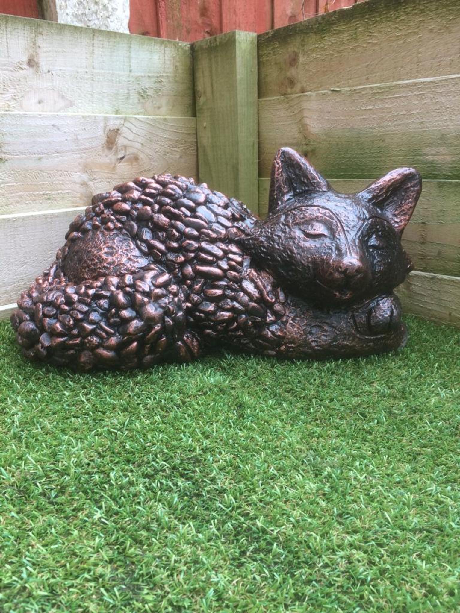 Pebble Stone Fox Garden Ornament In Wn8 Lancashire For 30 00 For