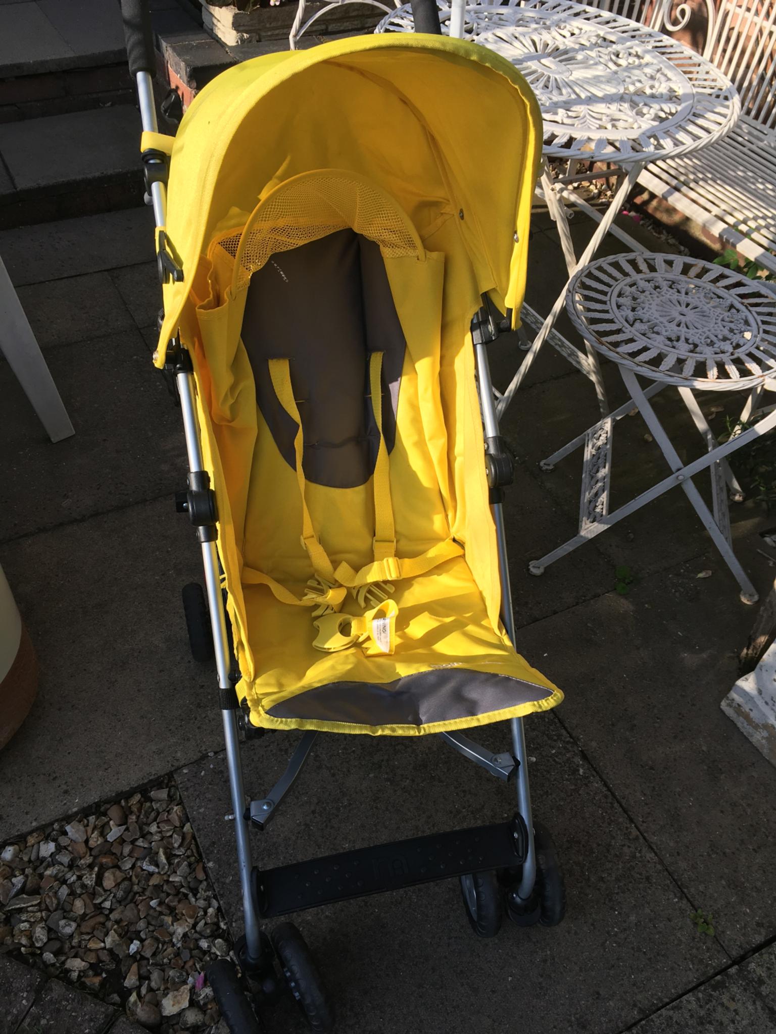 mothercare amble stroller yellow