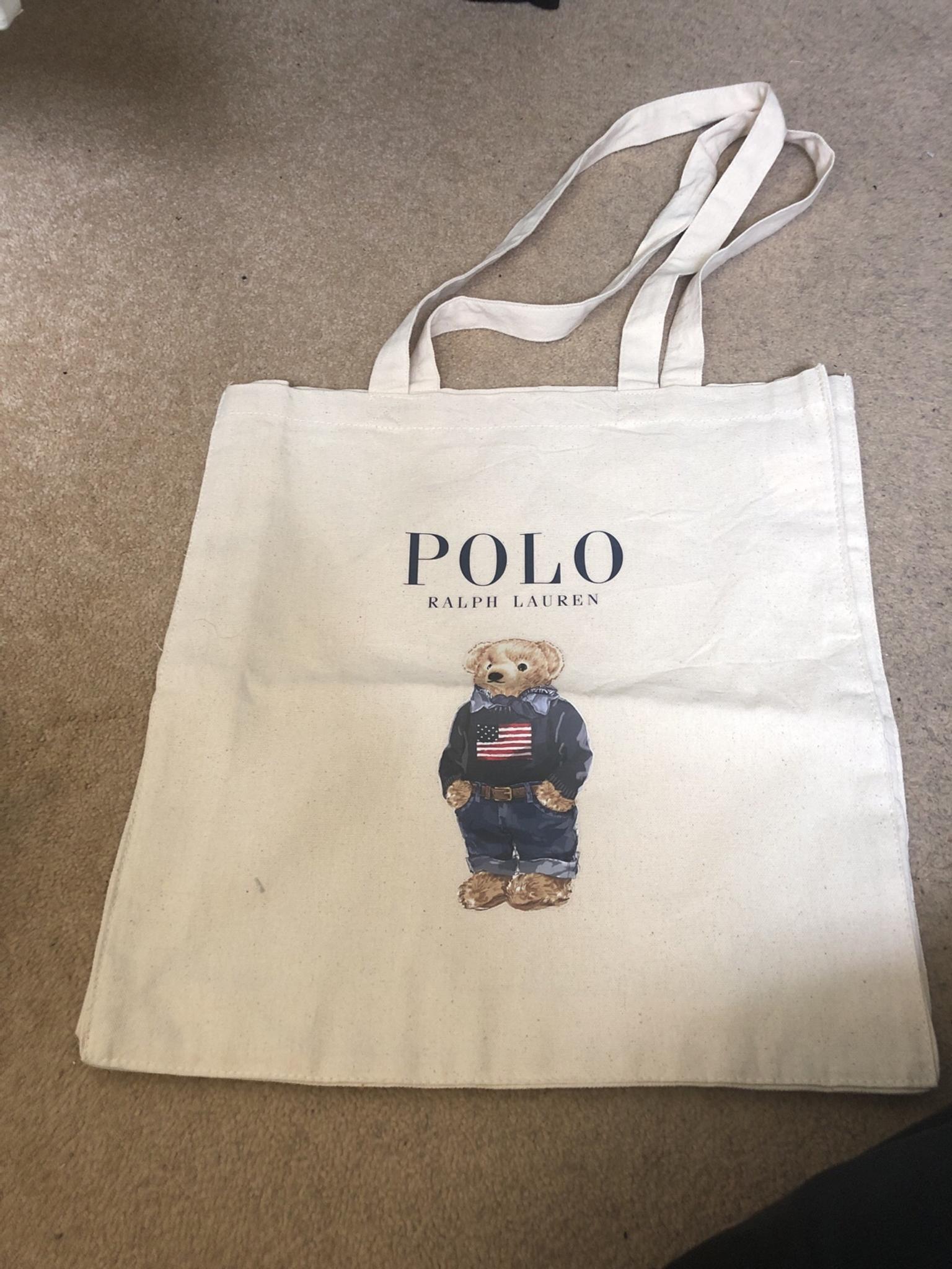 polo bear bag