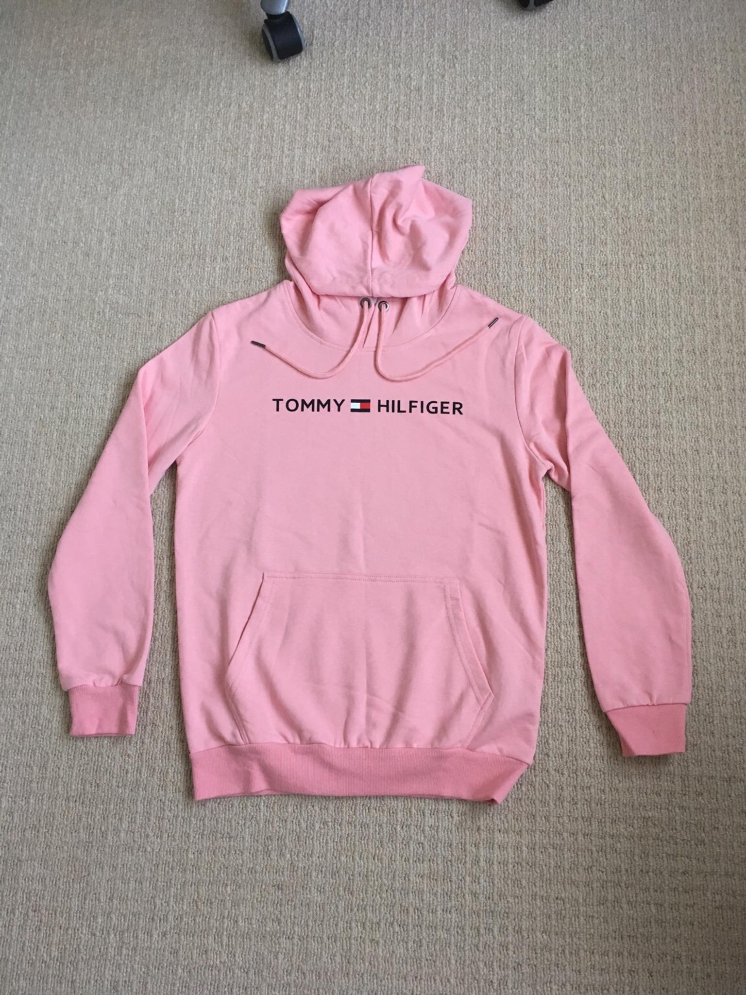 pink hoodie tommy hilfiger