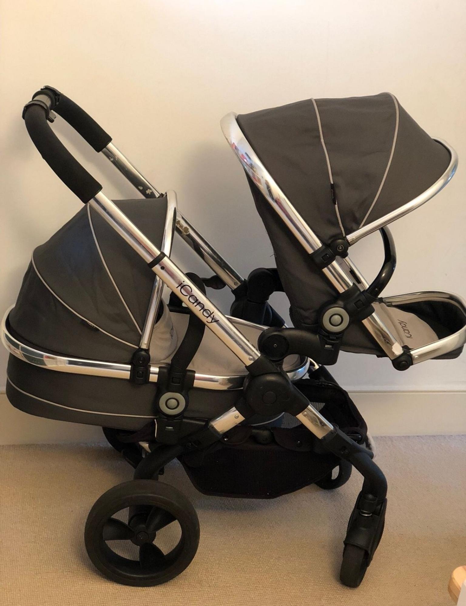 icandy double pram adapters