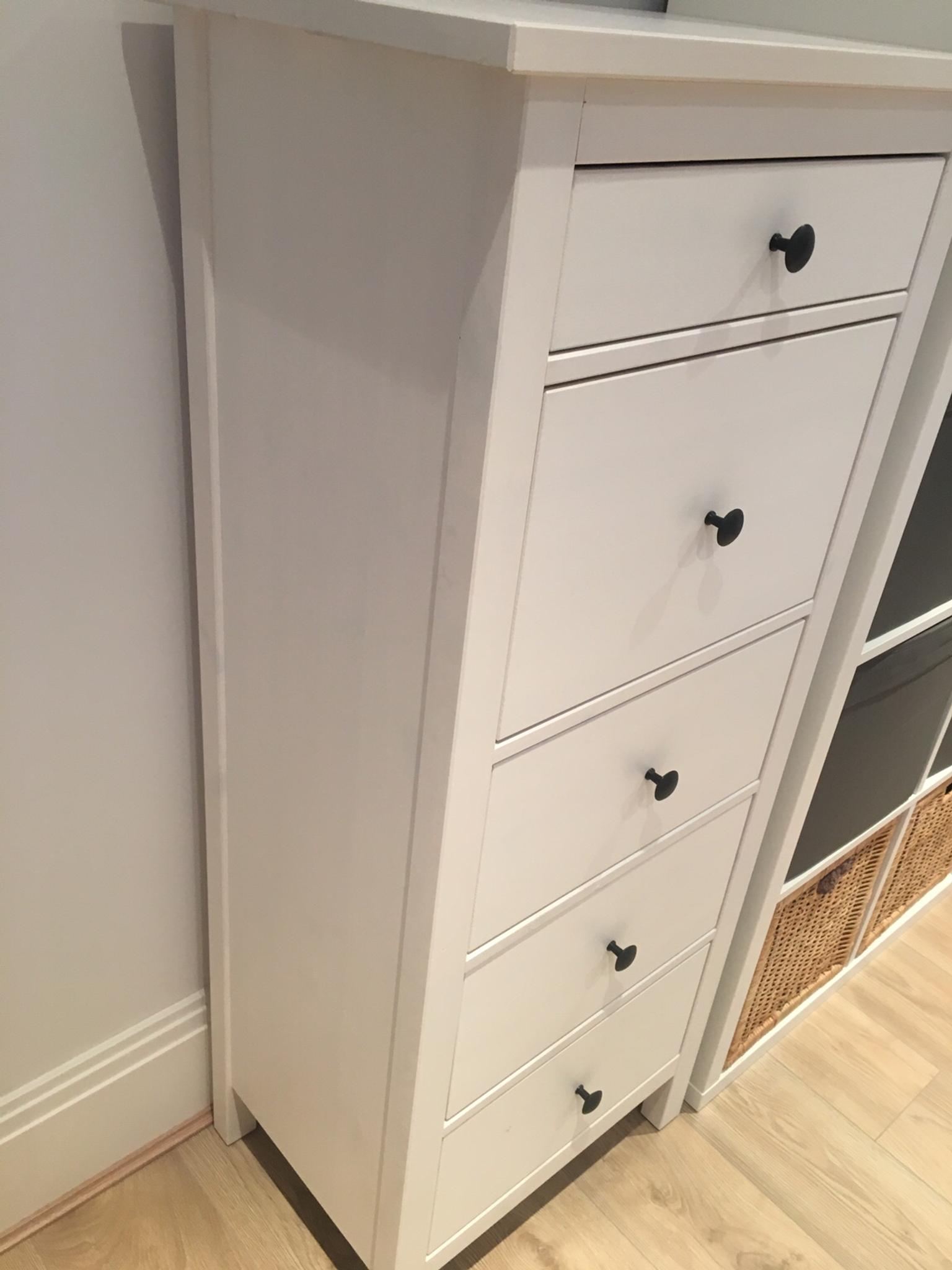 Ikea Tall Chest Of Drawers Hemnes Series In Br2 Bromley For