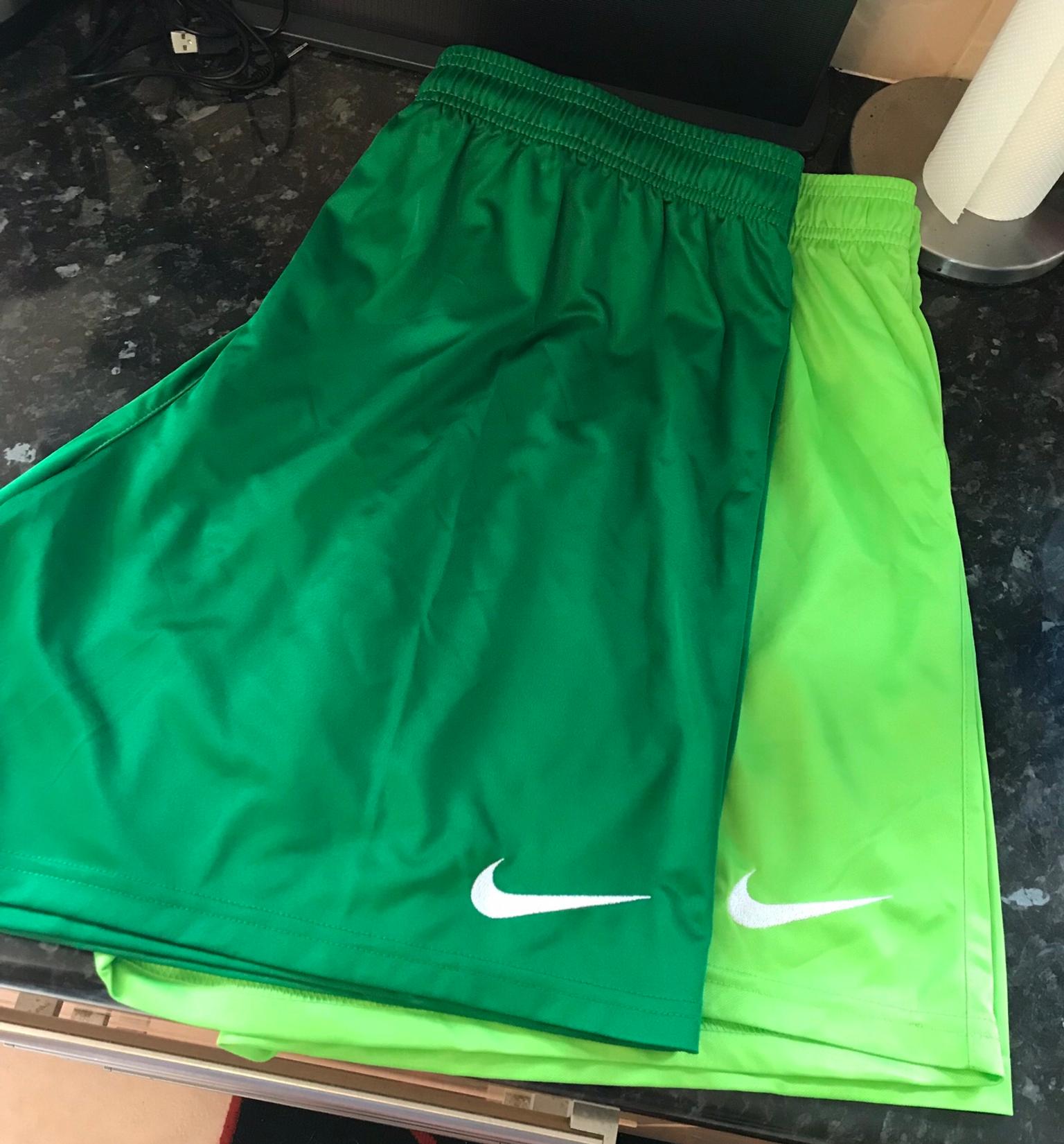 neon green nike shorts mens