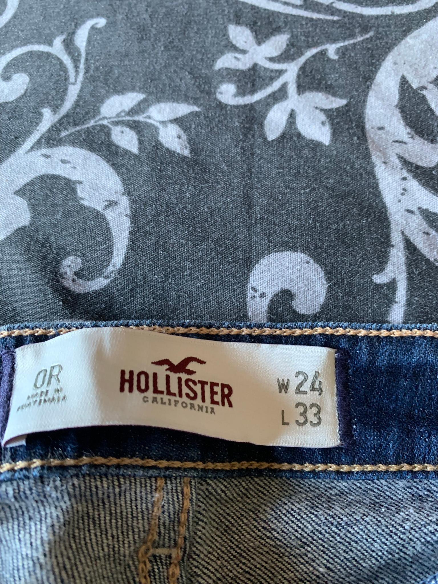 size 8 in hollister jeans