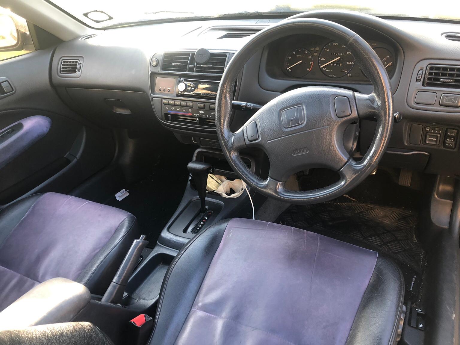 Honda Civic Coupe Ej6 Rare Leather Interior In Hertsmere