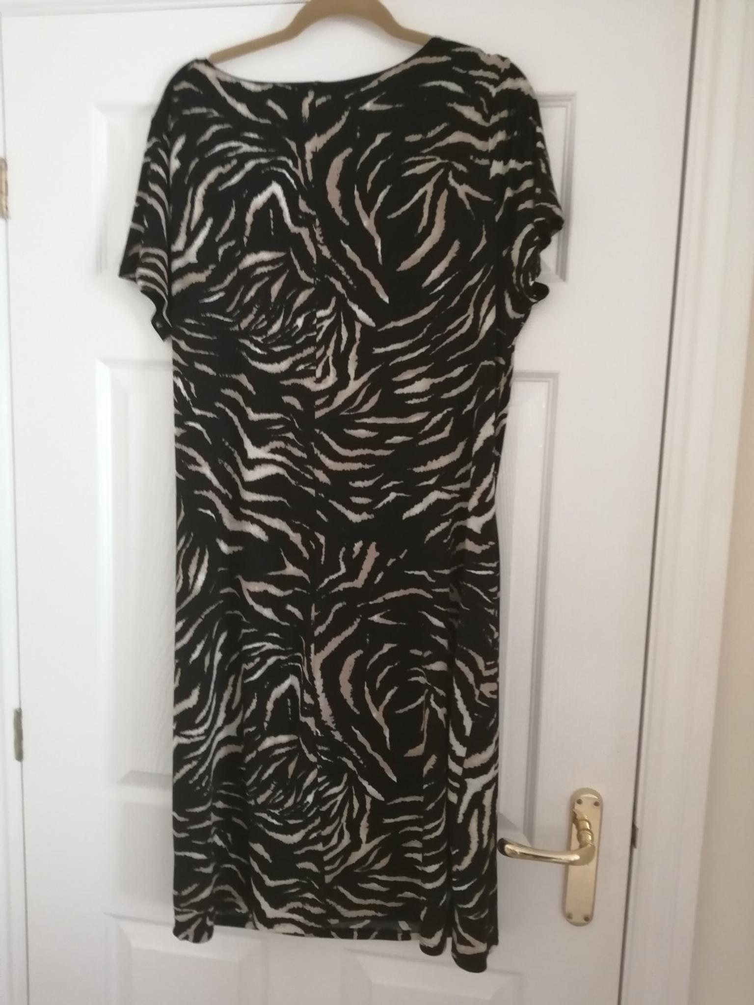 size 22 leopard print dress