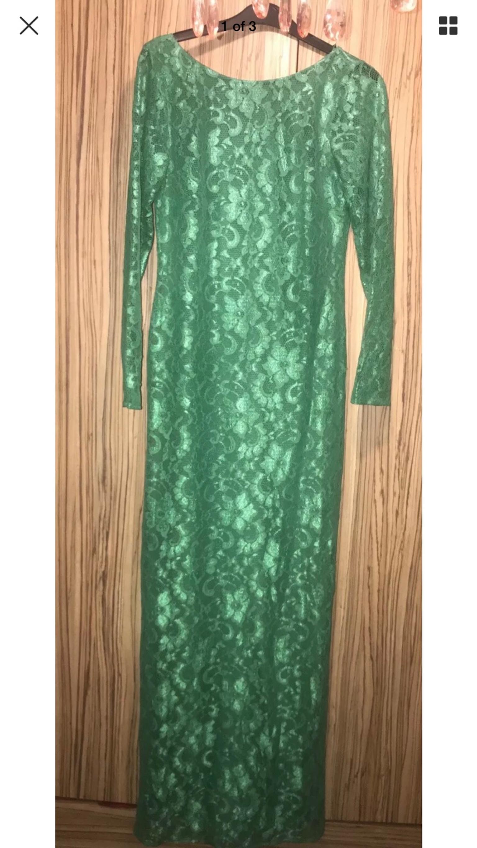 wallis green dress