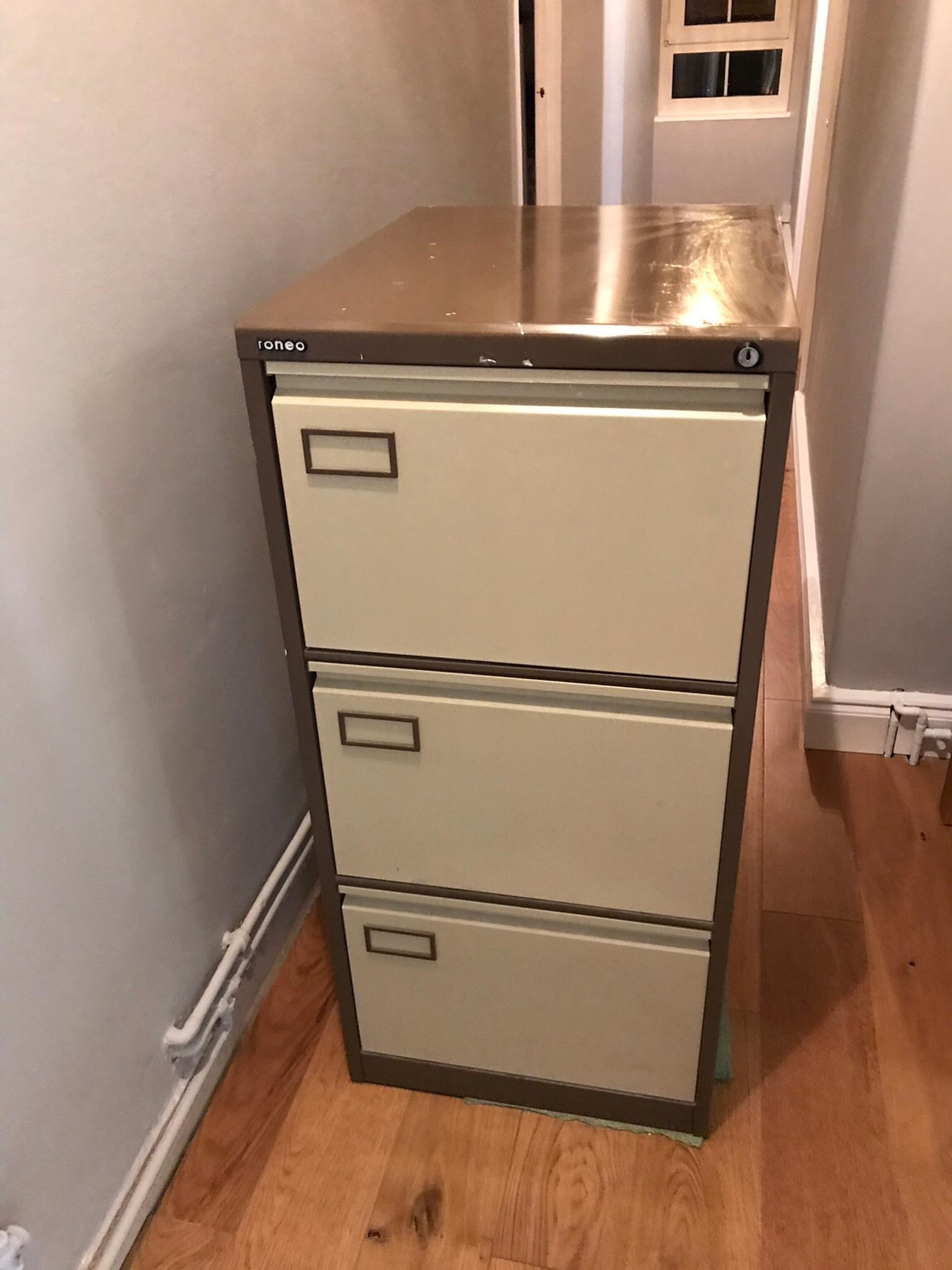Roneo 3 Draw Filing Cabinet In Se16 London For 20 00 For Sale
